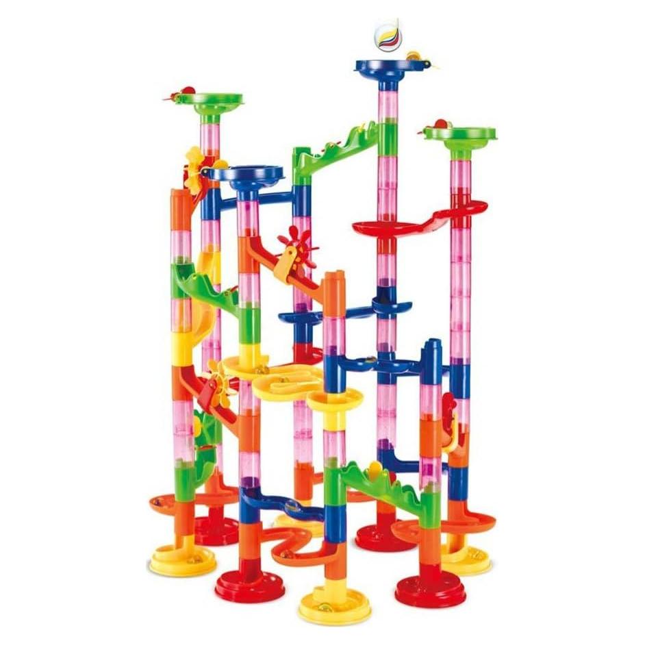 Juego de Montaña Rusa Elongdi 105 Piezas Juguete Educativo