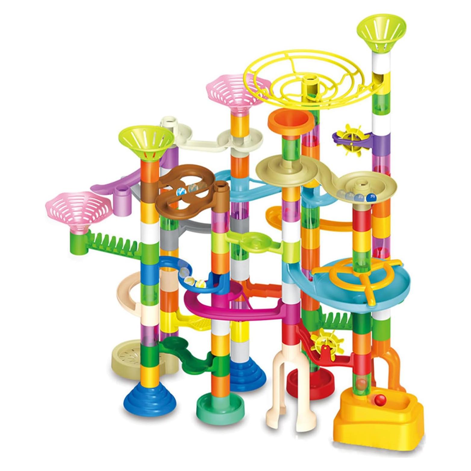 Carrera de Canicas Mindware - 150 Piezas Brillan en la Oscuridad