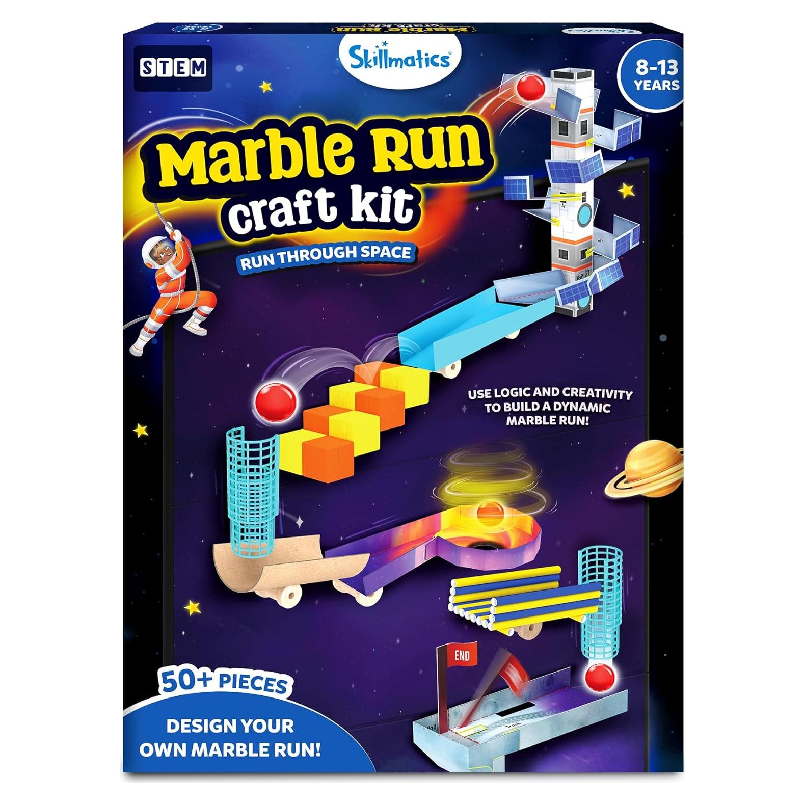 Kit de Construcción Marble Run Skillmatics - 225 Piezas STEM