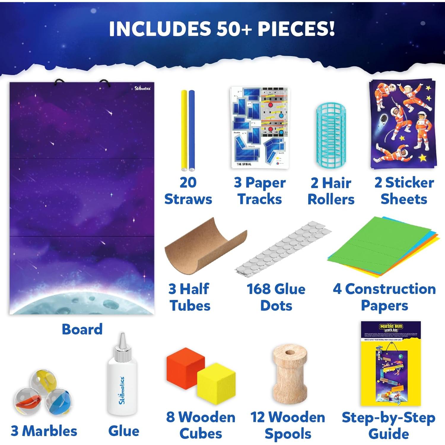 Kit de Construcción Marble Run Skillmatics - 225 Piezas STEM