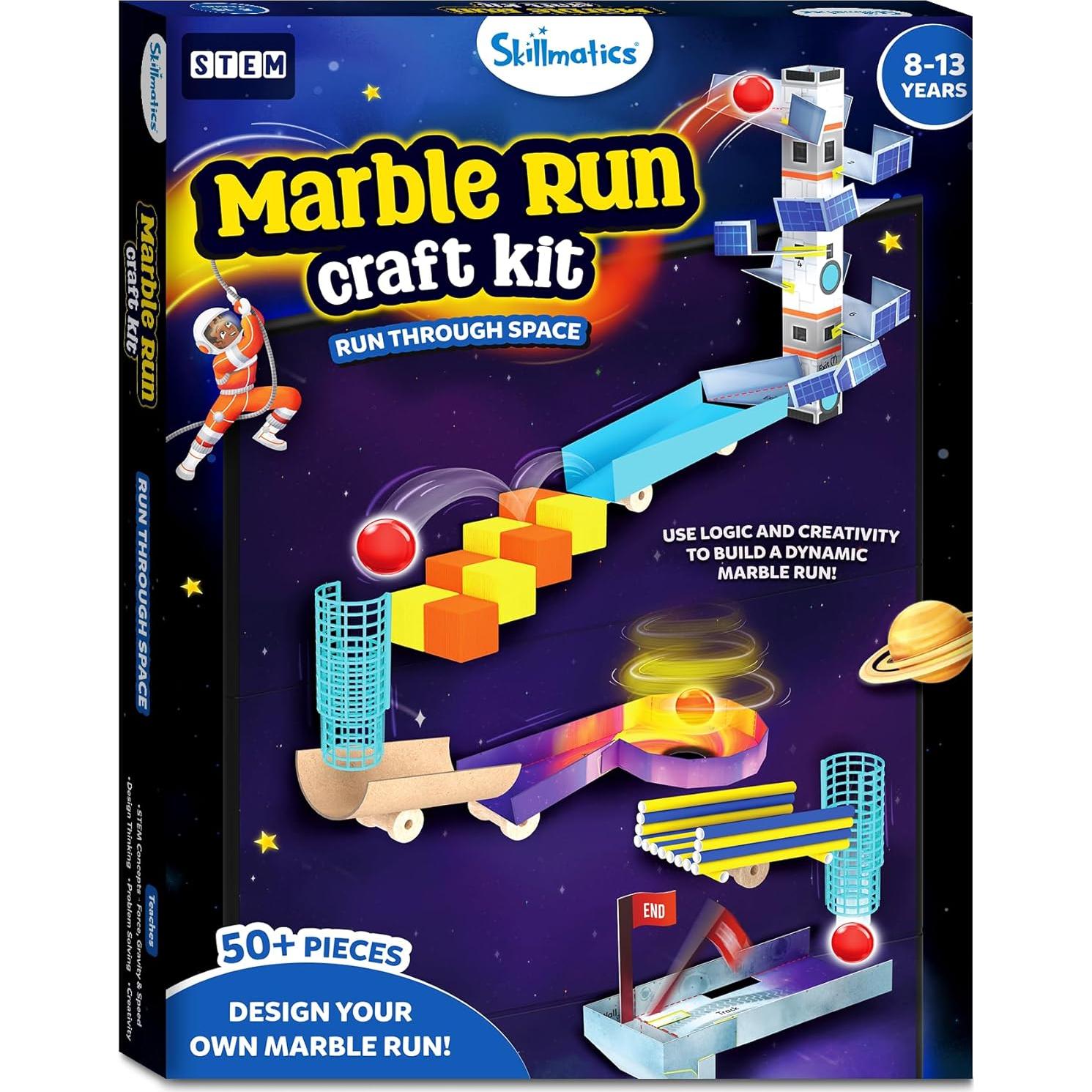 Kit de Construcción Marble Run Skillmatics - 225 Piezas STEM