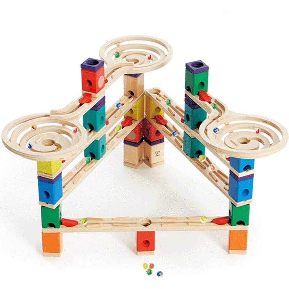 Hape Quadrilla Vertigo - Construcción de Carreras de Canicas 134 Piezas