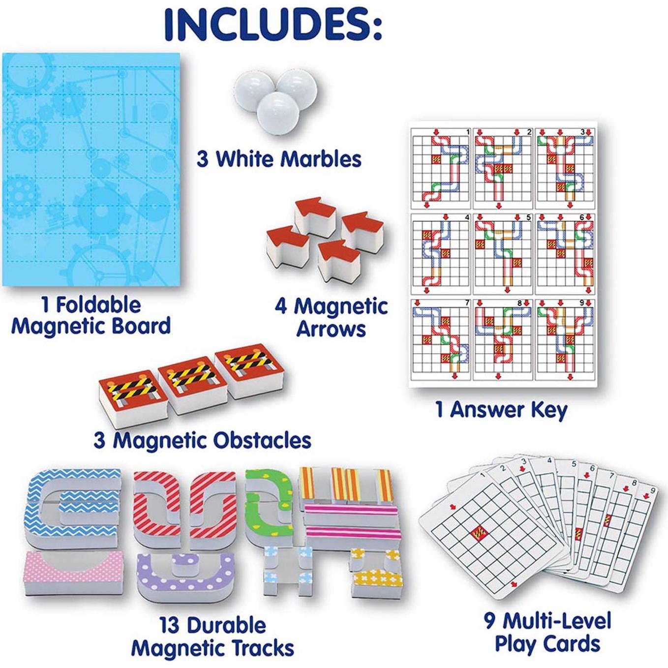 Carrera de Canicas Magnética DIXON TICONDEROGA 34 Piezas