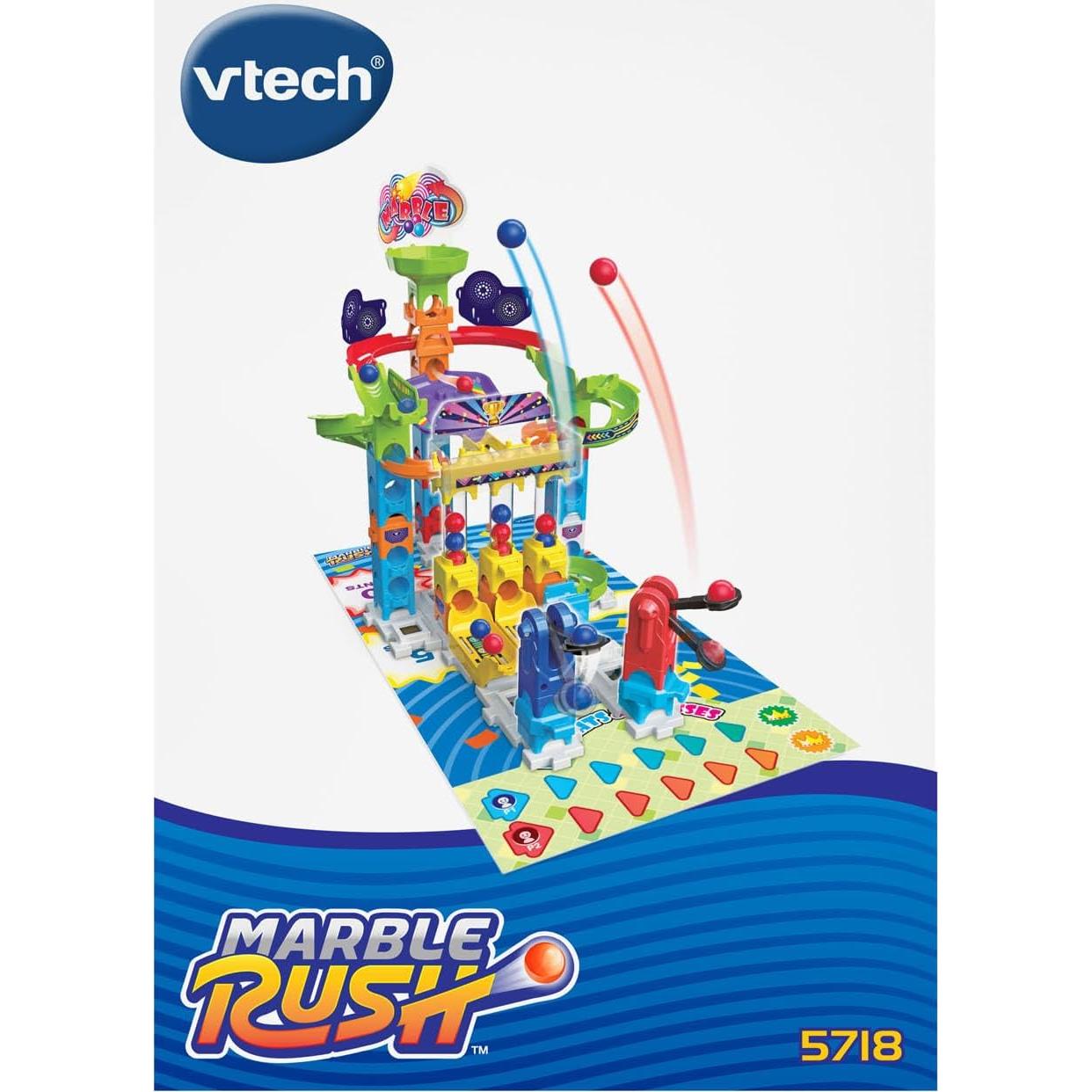 Juego de Desafío VTech Marble Rush 81 Piezas 4 Juegos