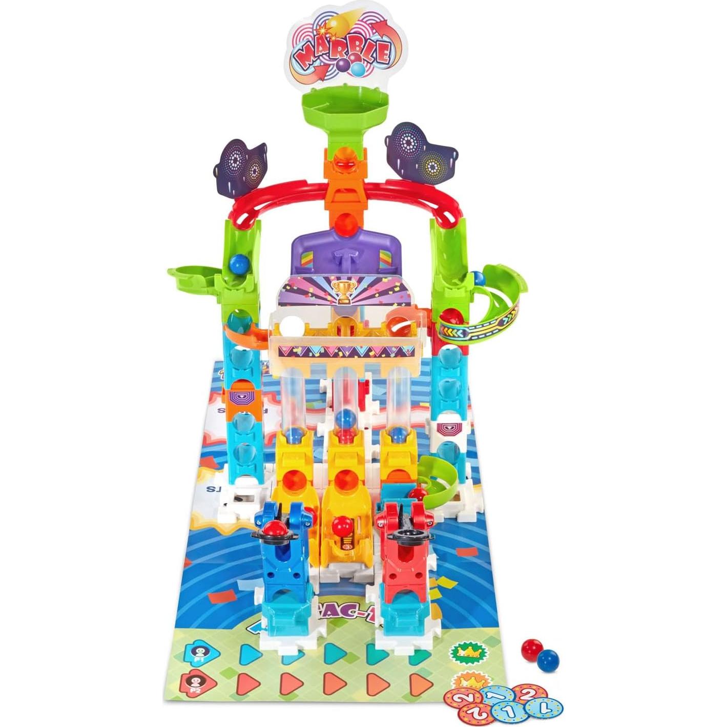 Juego de Desafío VTech Marble Rush 81 Piezas 4 Juegos