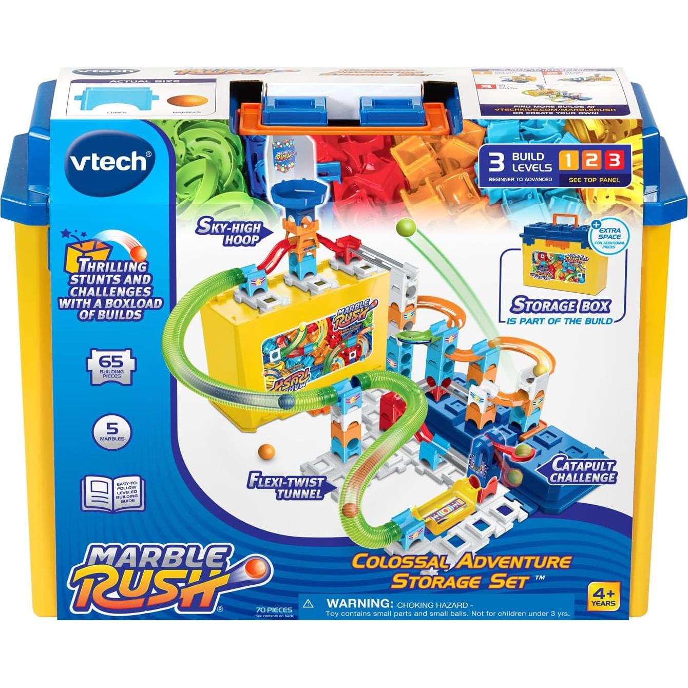 Set de Almacenamiento VTech Marble Rush 70 Piezas