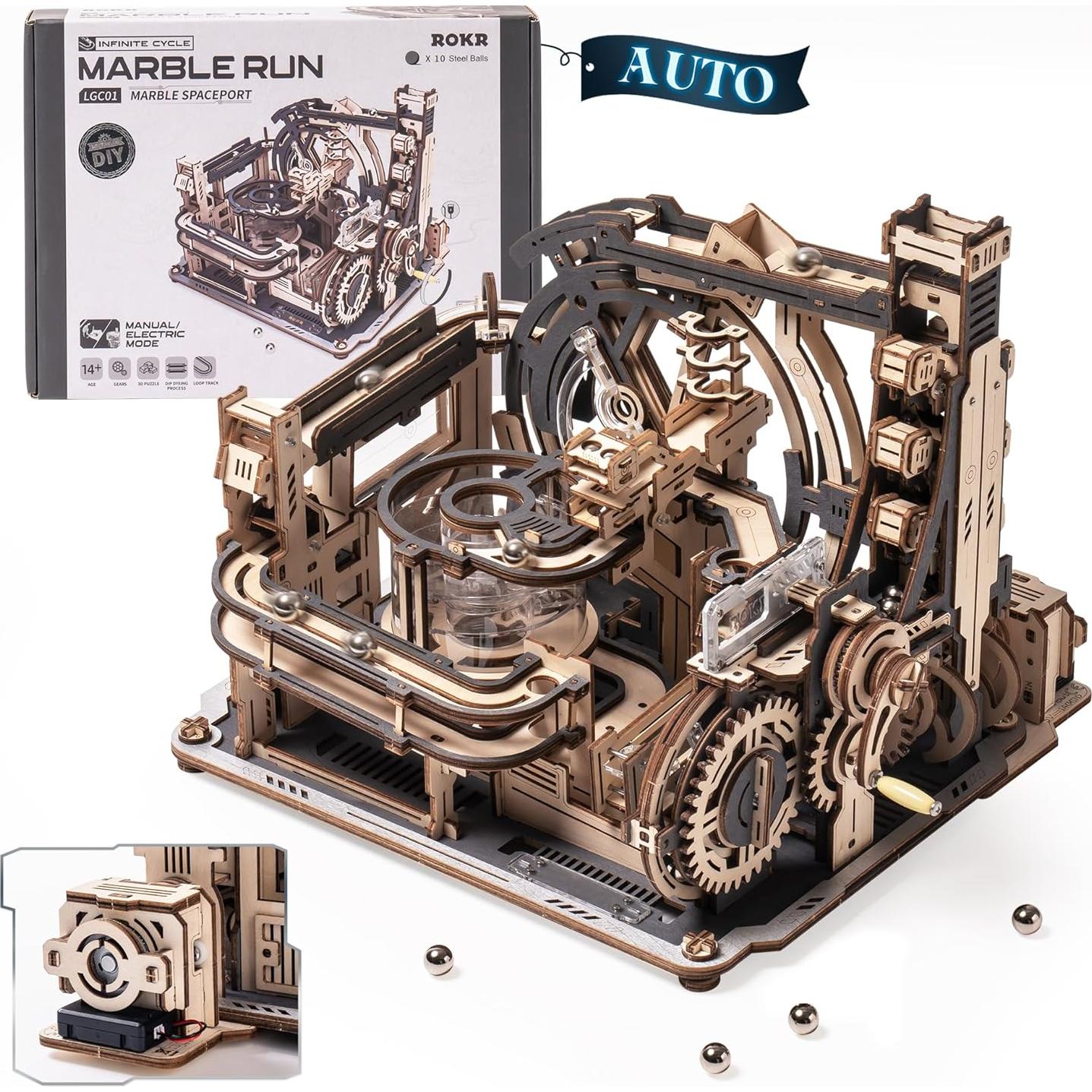 Rompecabezas 3D ROKR Spaceport LGC01 - Caja del Tesoro DIY
