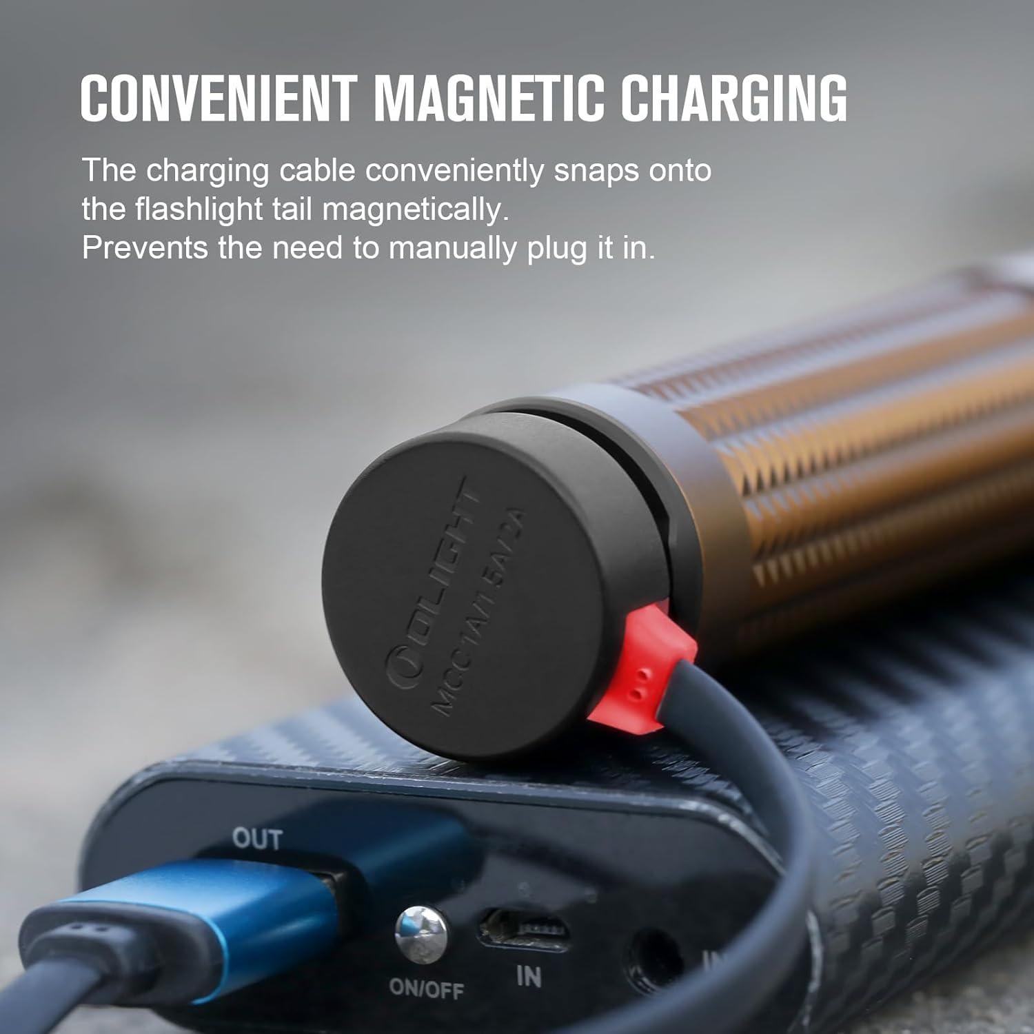 Linterna Táctica OLIGHT Warrior Mini3 1750 Lúmenes Recargable