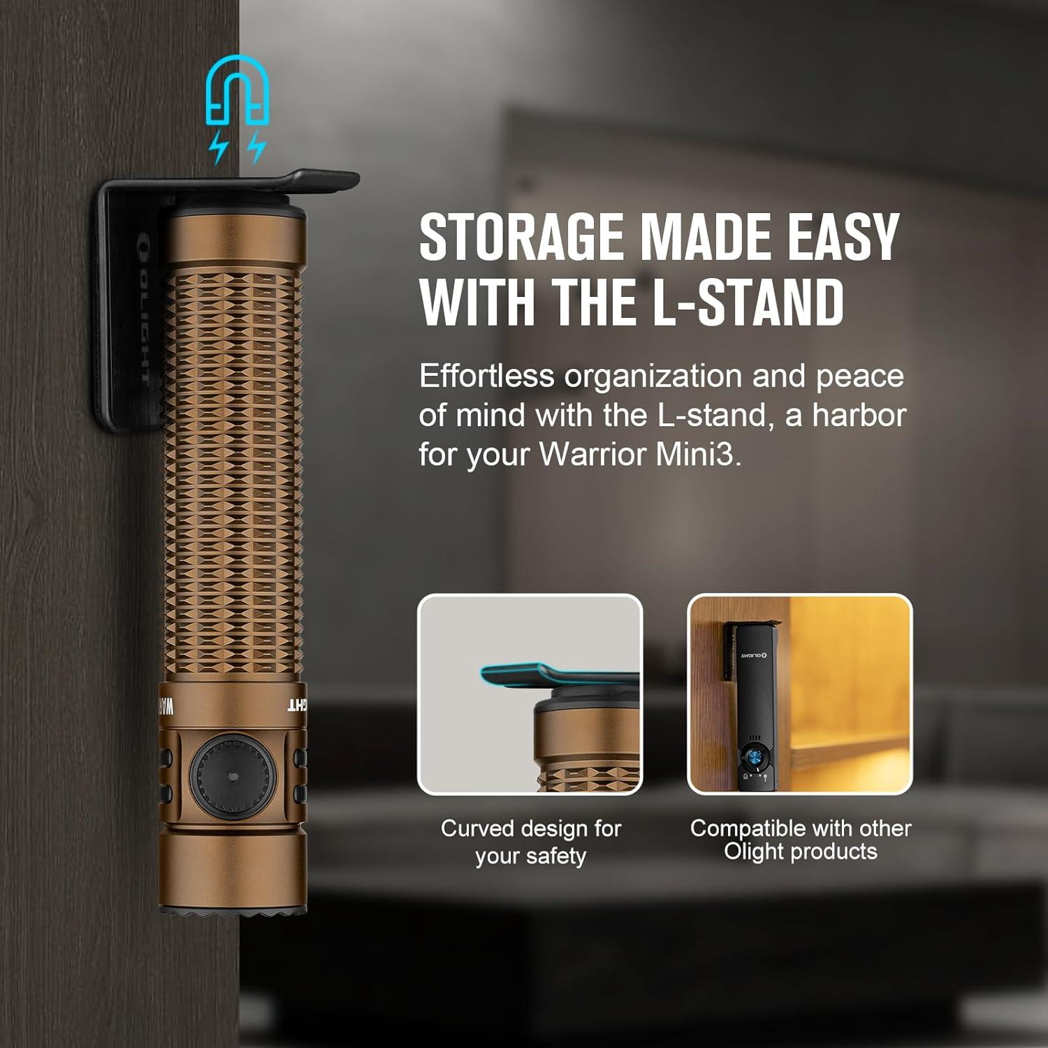 Linterna Táctica OLIGHT Warrior Mini3 1750 Lúmenes Recargable