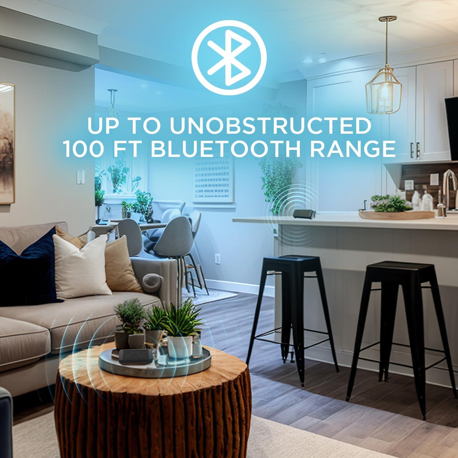 OontZ Ultra Doble Altavoz Bluetooth 14W Impermeable Negro