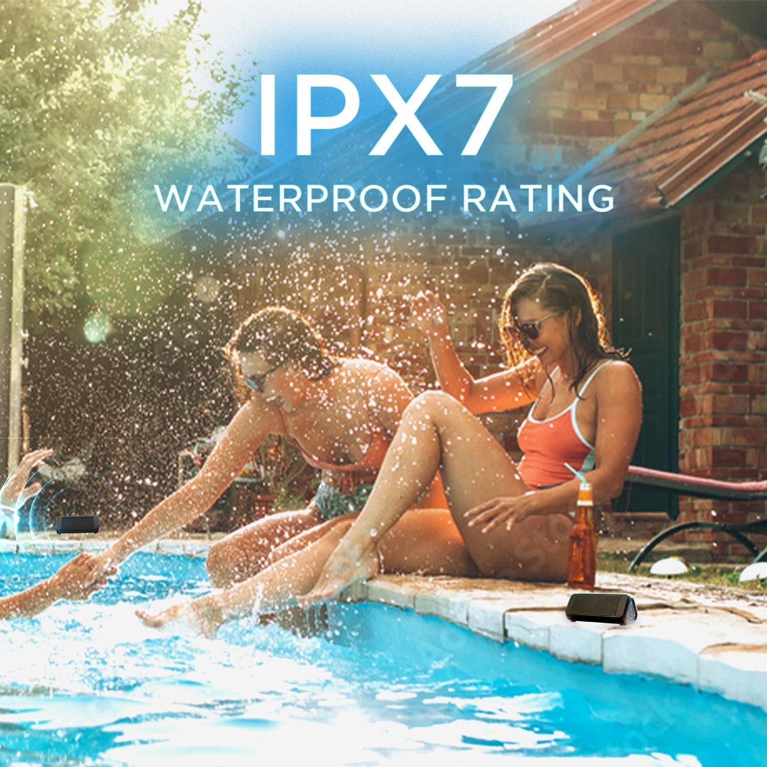 OontZ Ultra Doble Altavoz Bluetooth 14W Impermeable Negro