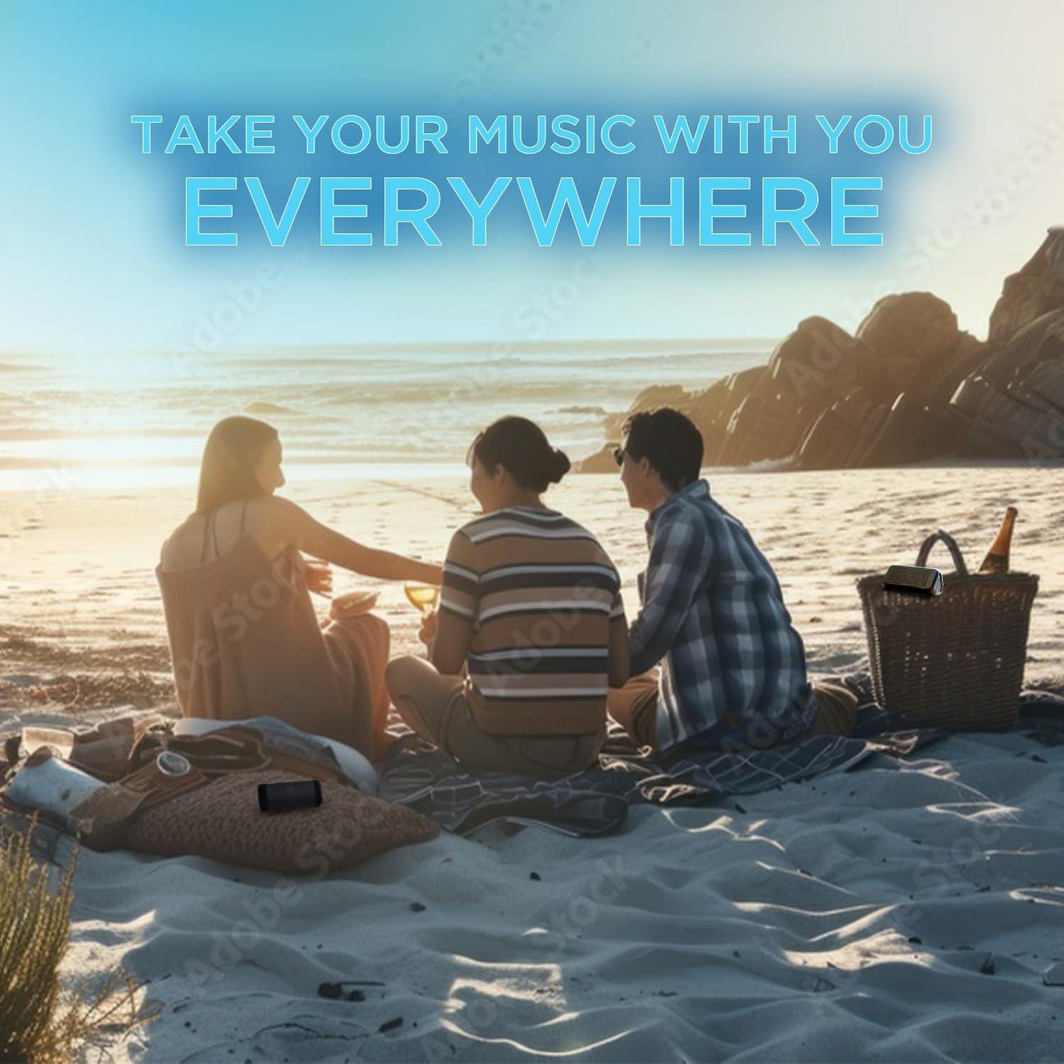 OontZ Ultra Doble Altavoz Bluetooth 14W Impermeable Negro