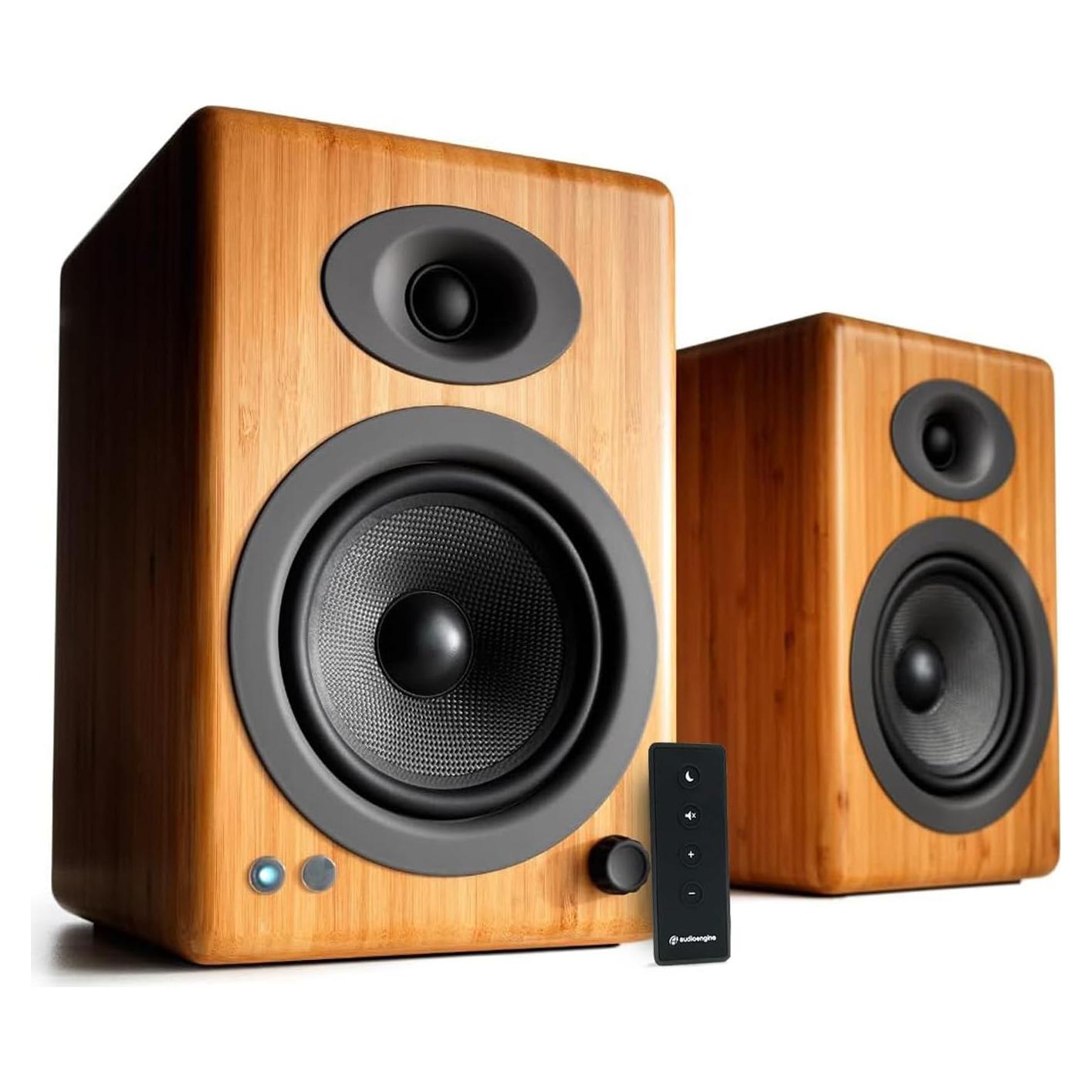 Altavoces Estéreo Inalámbricos Audioengine A5+ 150W Bluetooth