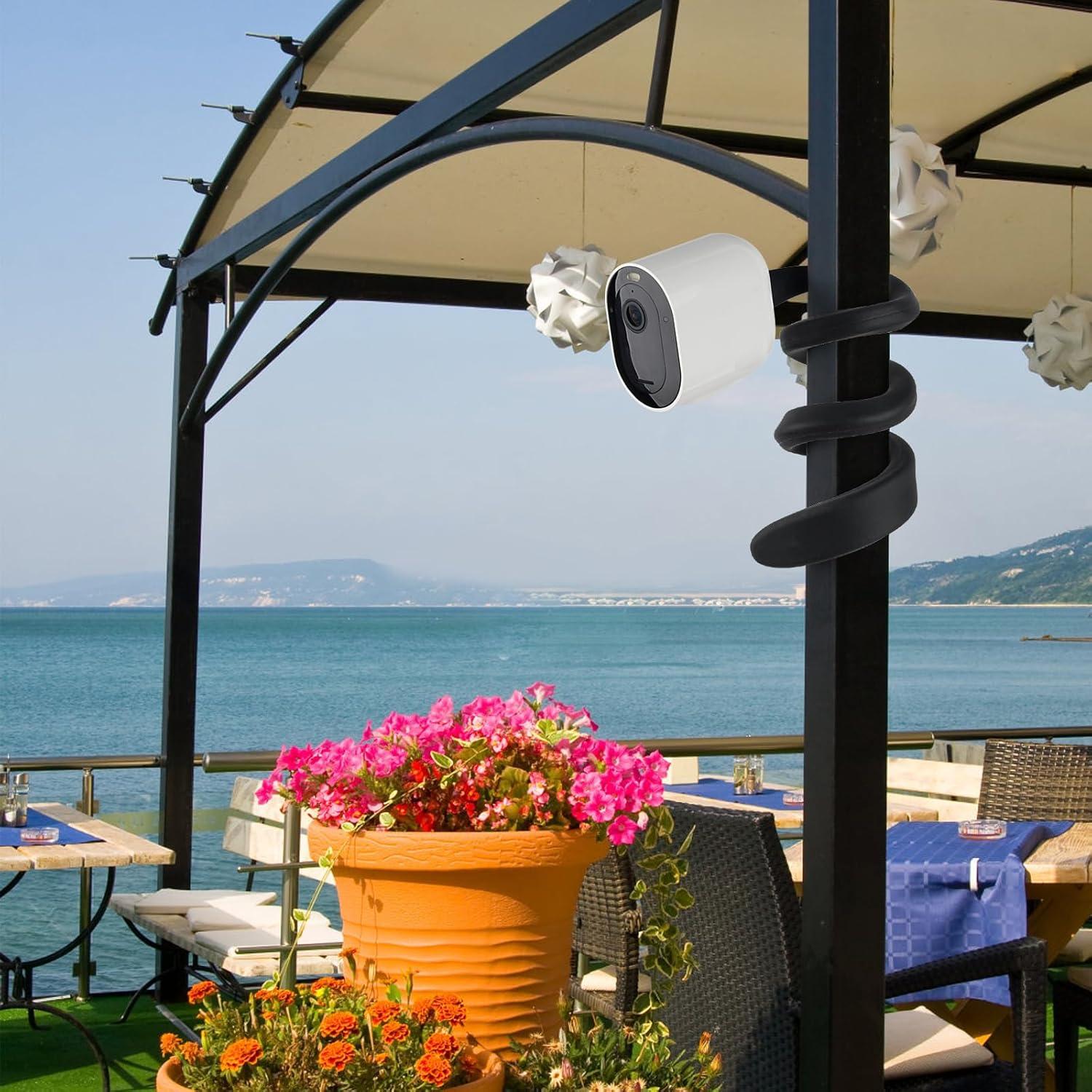 Soporte flexible para cámaras Arlo - 2 Pack - Wochel - Negro