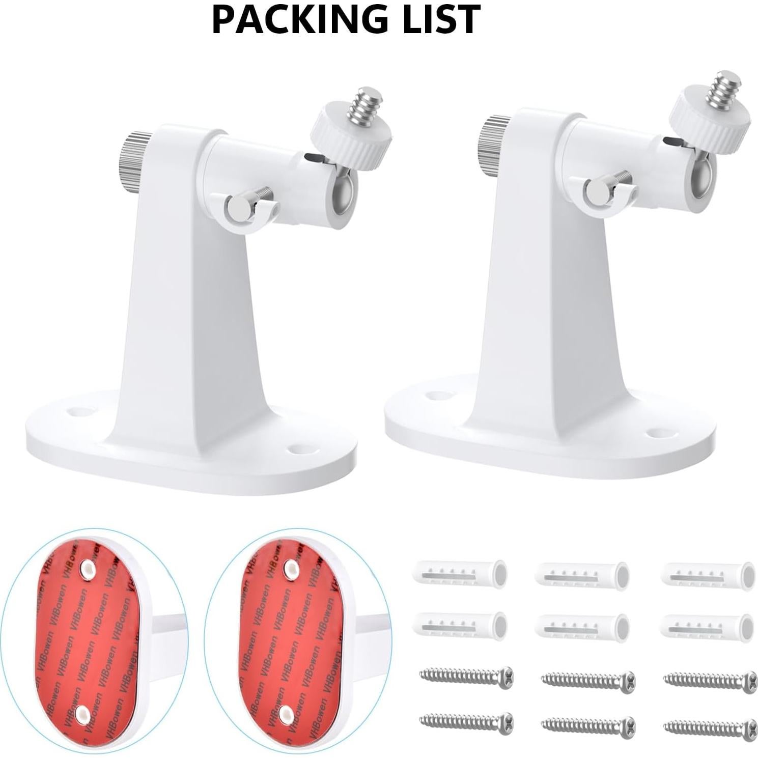 Soporte de pared ajustable Annkoifu para cámara Arlo Essential 2K