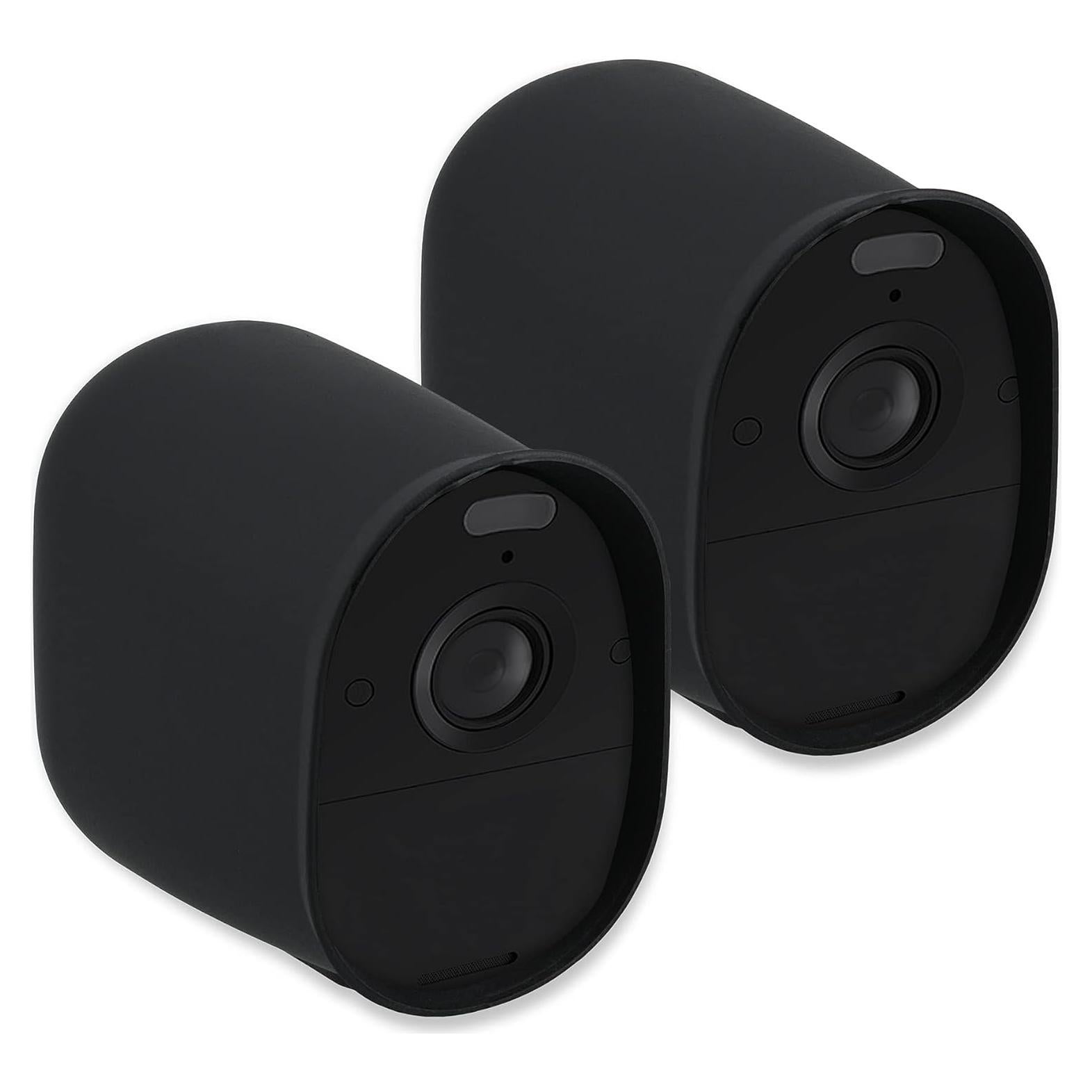 Funda de Silicona kwmobile para Arlo Essential Spotlight - Negro