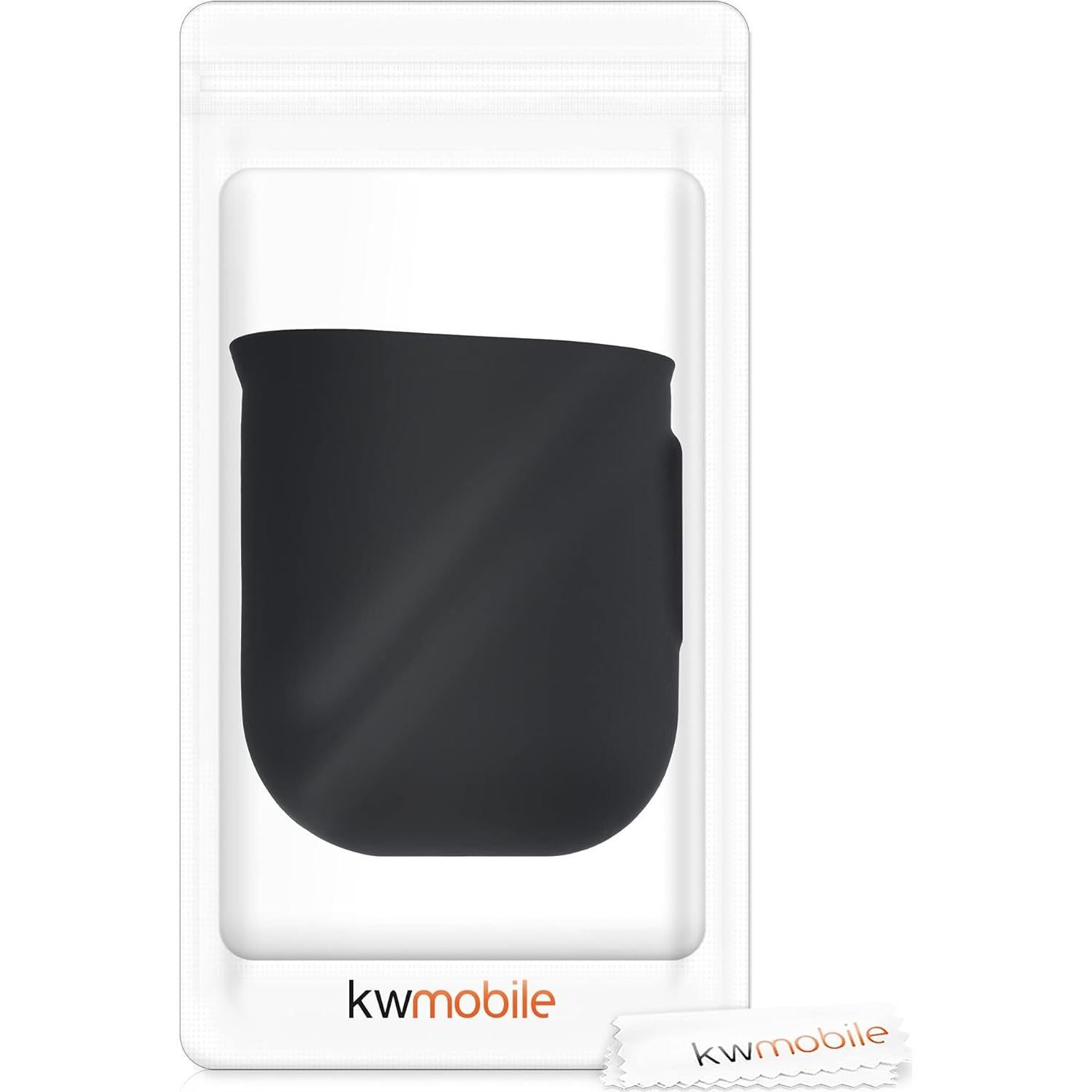 Funda de Silicona kwmobile para Arlo Essential Spotlight - Negro