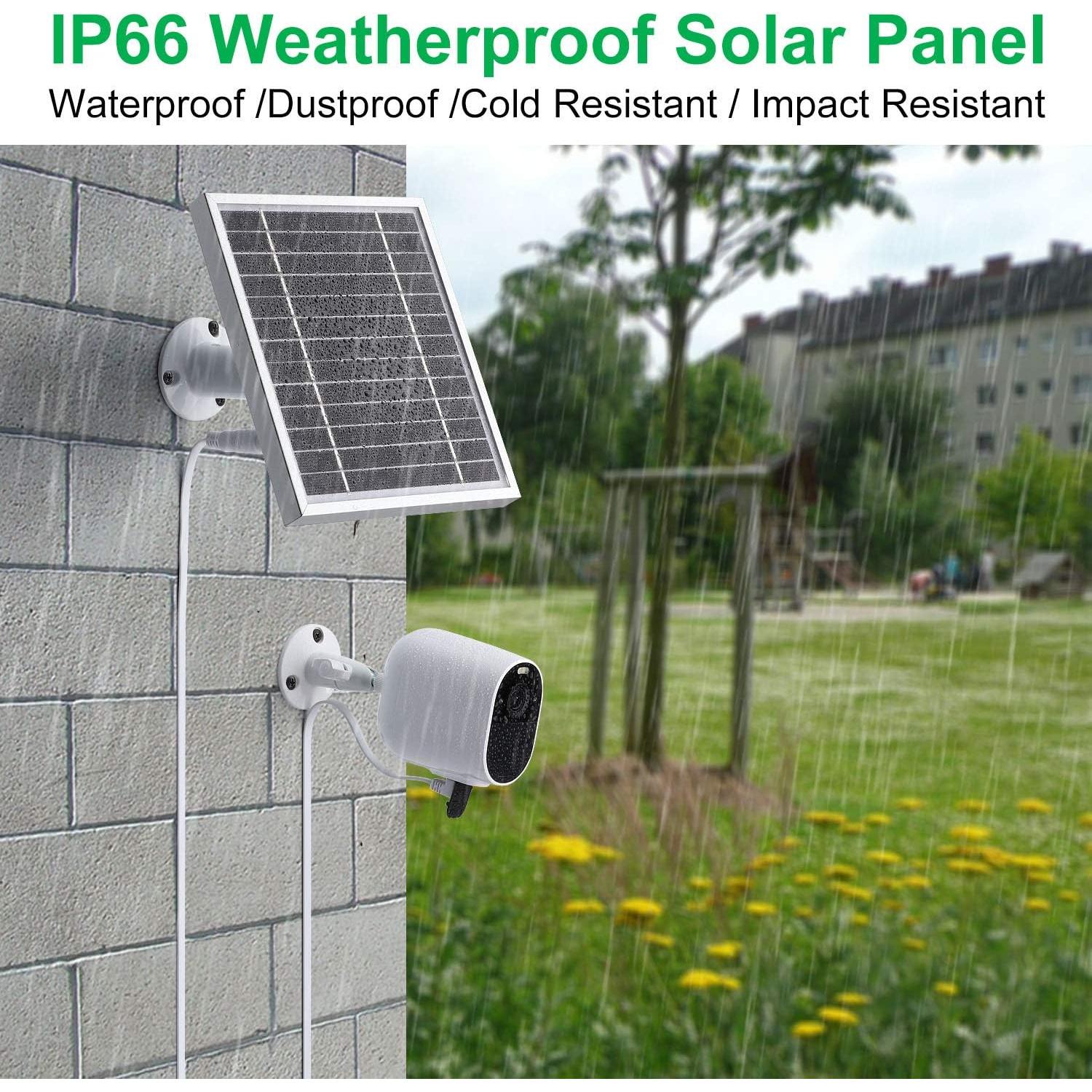 Cargador Solar UYODM 3 Paneles para Arlo Essential Spotlight