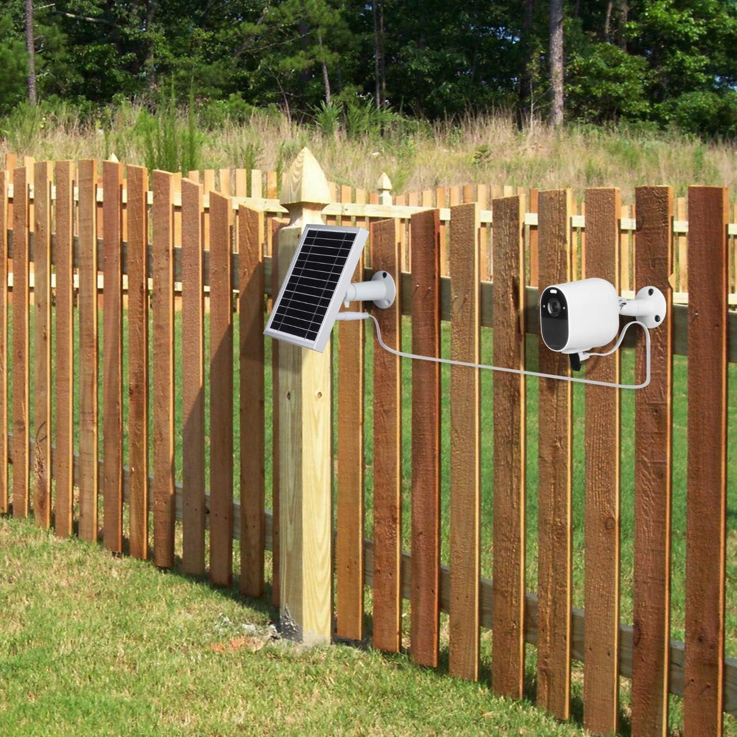 Cargador Solar UYODM 3 Paneles para Arlo Essential Spotlight