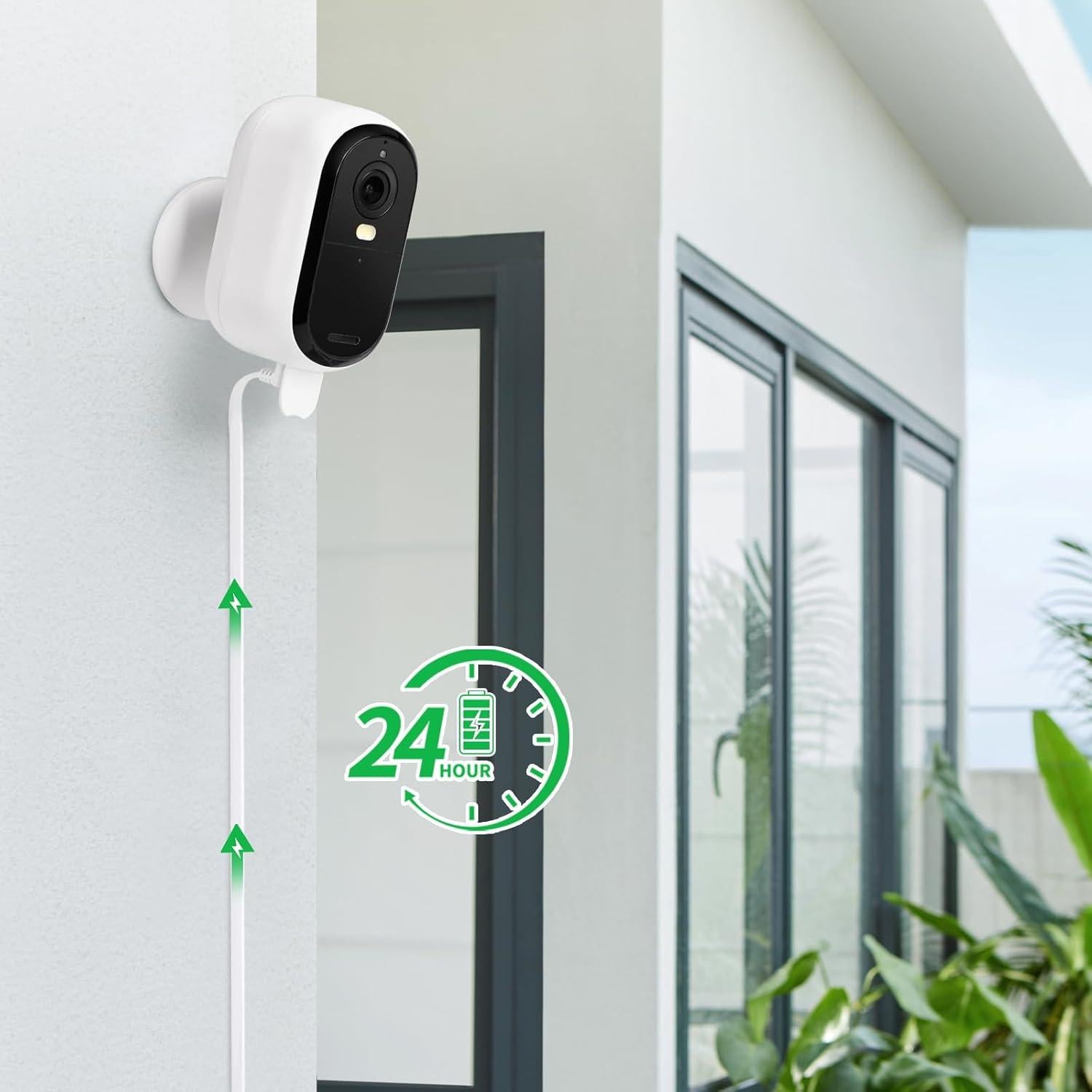 Cable de Alimentación Arlo Essential 2K 7.5m a Prueba de Climas