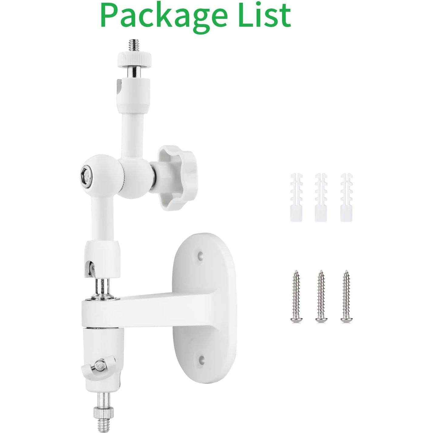 Soporte de pared 2 en 1 para panel solar y cámara Arlo