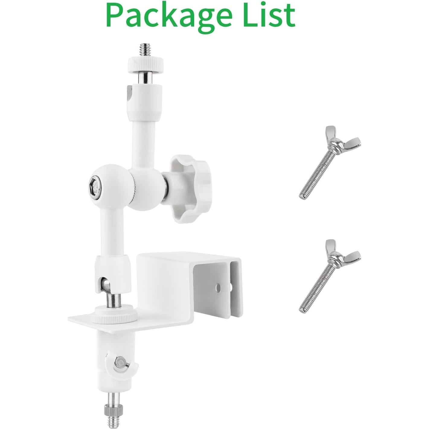 Soporte a Prueba de Climas ALERTCAM para Panel Solar y Cámara Arlo