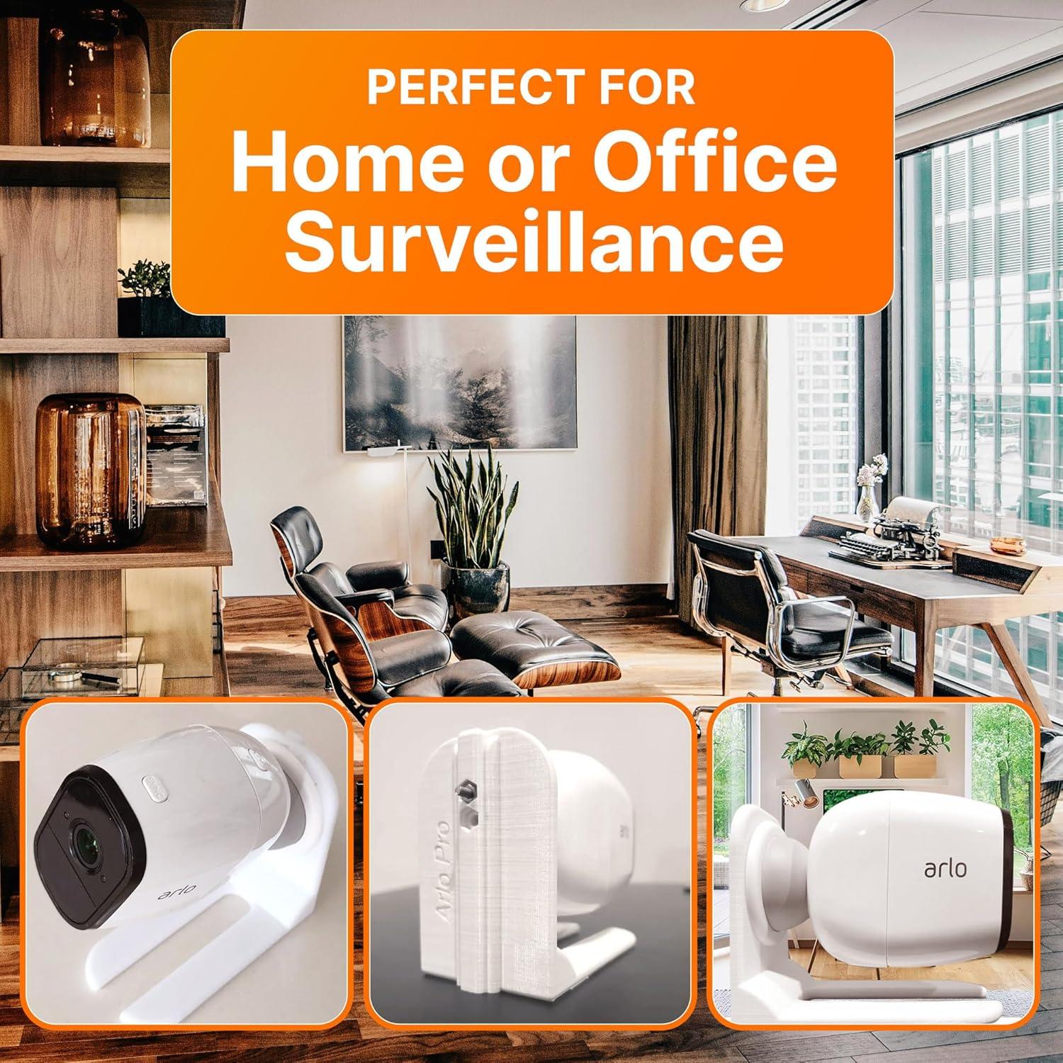 Soporte de Escritorio SplashNColor para Cámara Arlo - Fácil Instalación