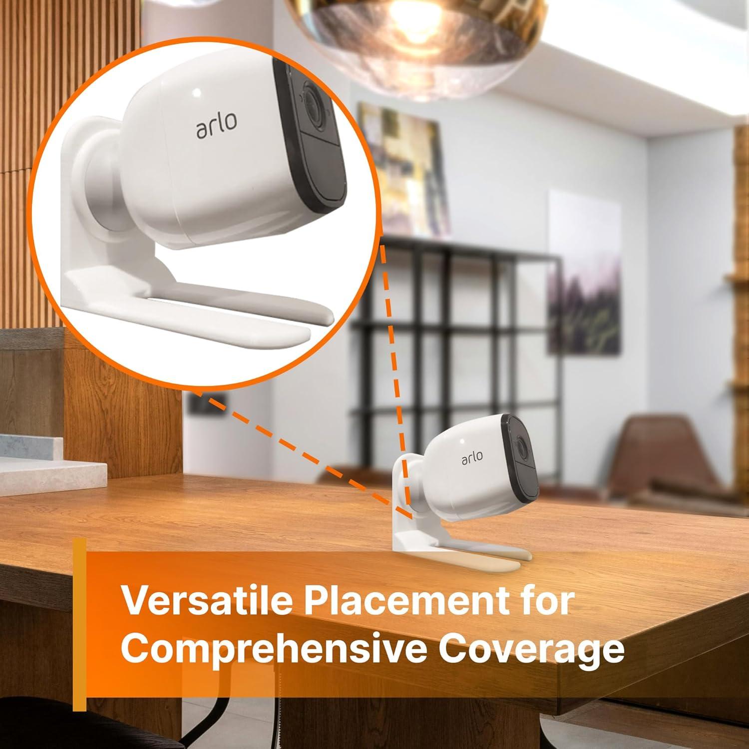 Soporte de Escritorio SplashNColor para Cámara Arlo - Fácil Instalación