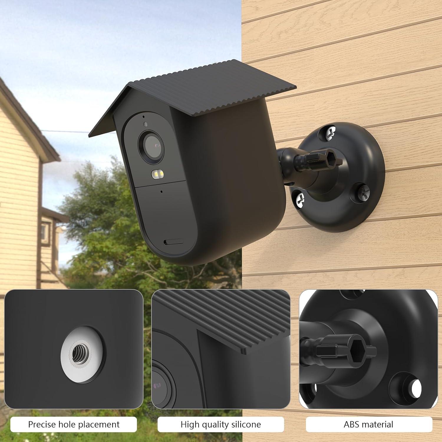 Wall Mount and Protective Silicone Skins for Arlo Essential XL Spotlight Camera(2nd Gen) (Wall Mount)