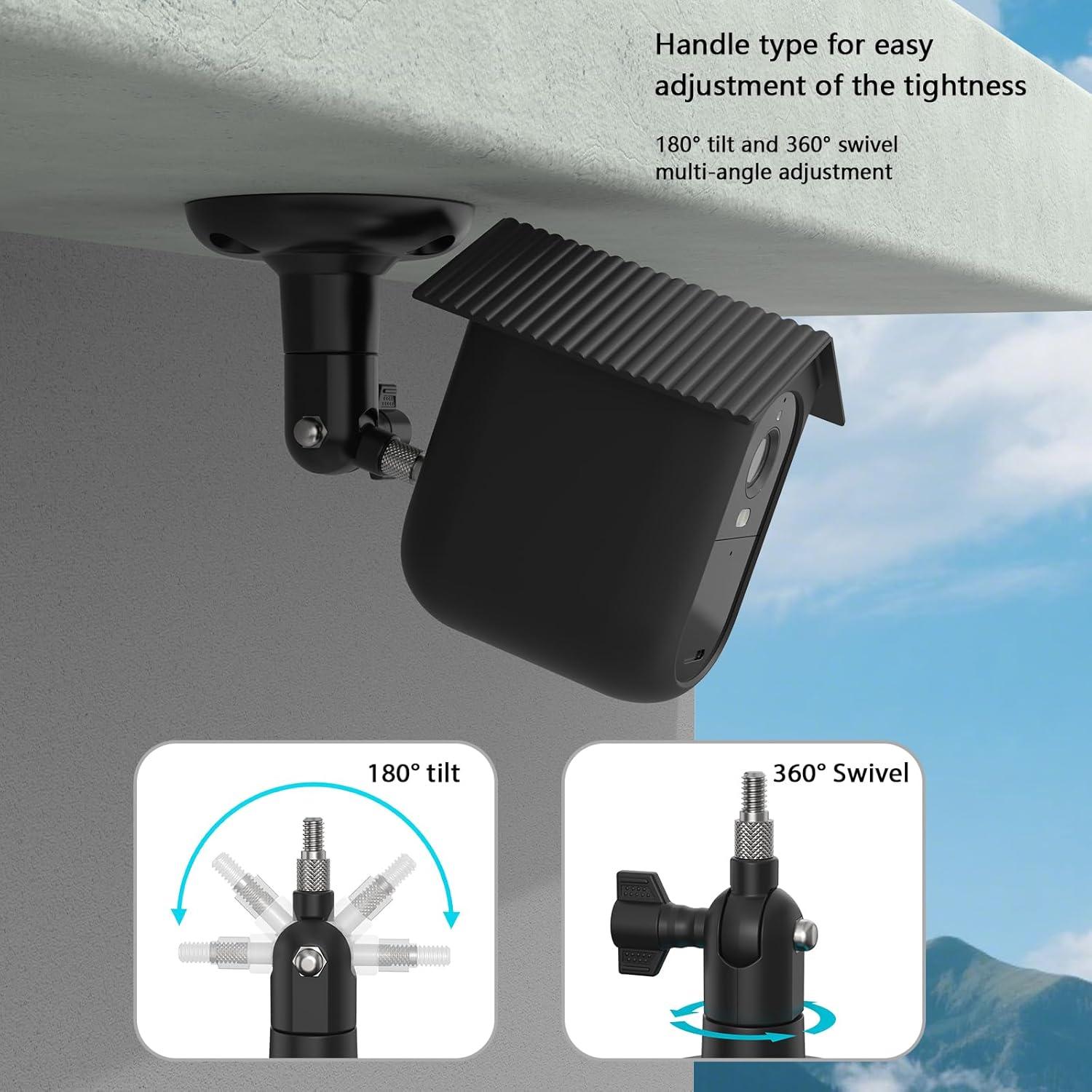 Wall Mount and Protective Silicone Skins for Arlo Essential XL Spotlight Camera(2nd Gen) (Wall Mount)