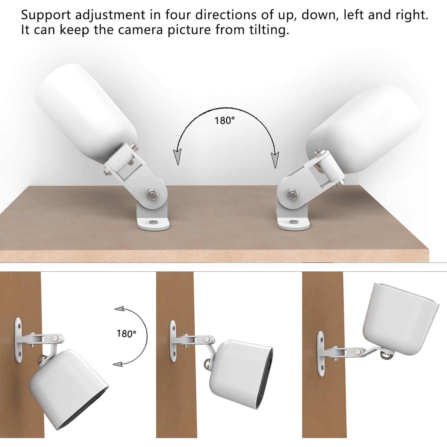 Soporte de Pared Ajustable Metal Zwolf para Cámara Arlo