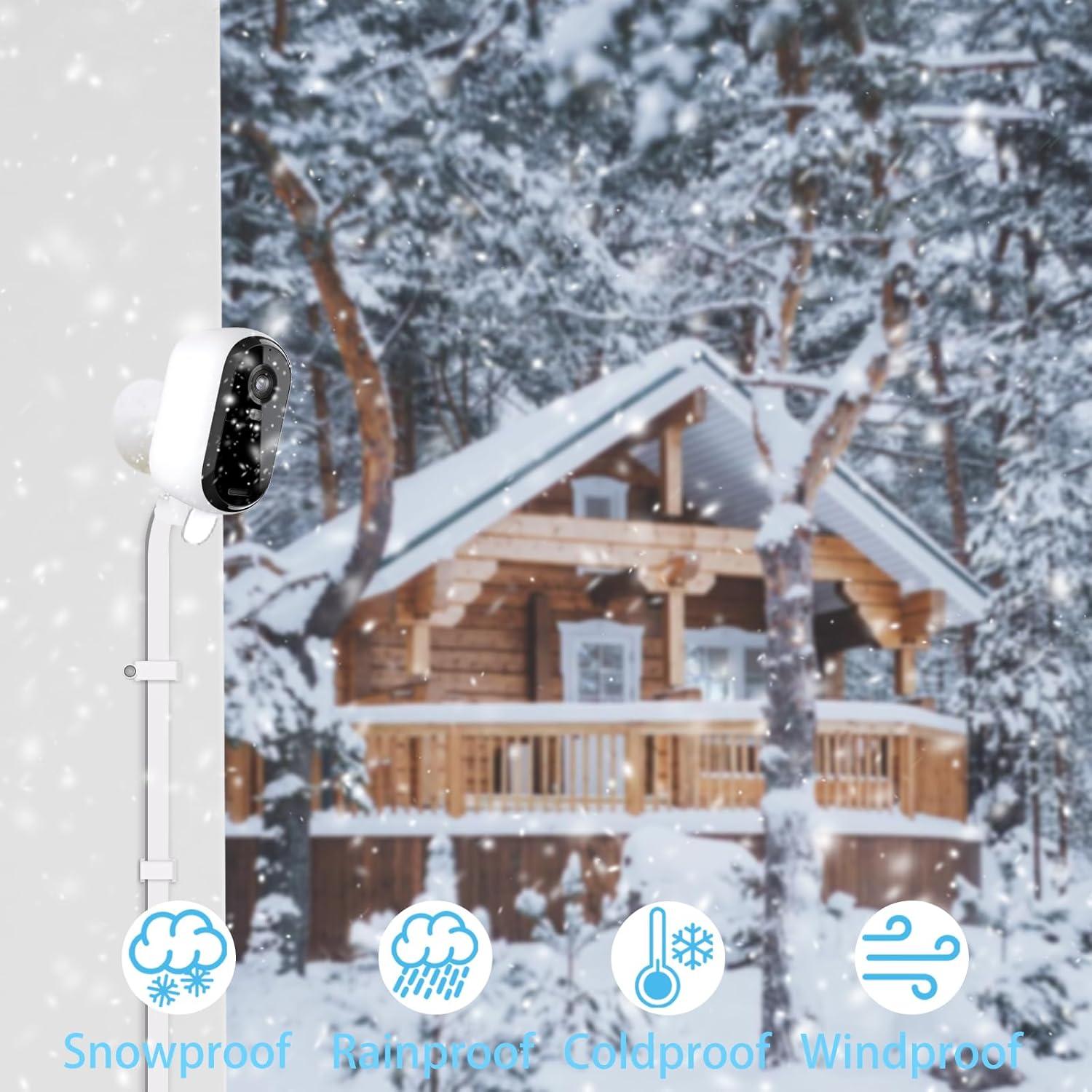 Cable de carga exterior AYIIFEI 26 pies para Arlo y Blink