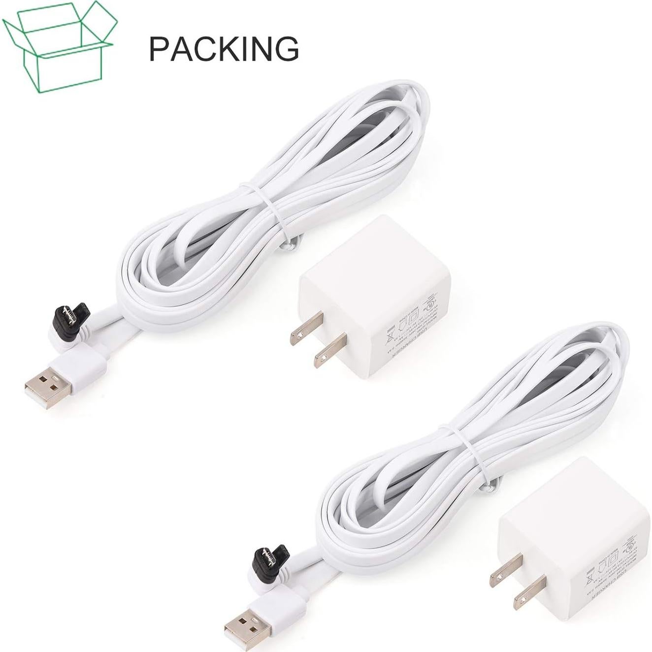 Cable de Alimentación 5m para Arlo Pro/Pro 2 con Adaptador Rápido