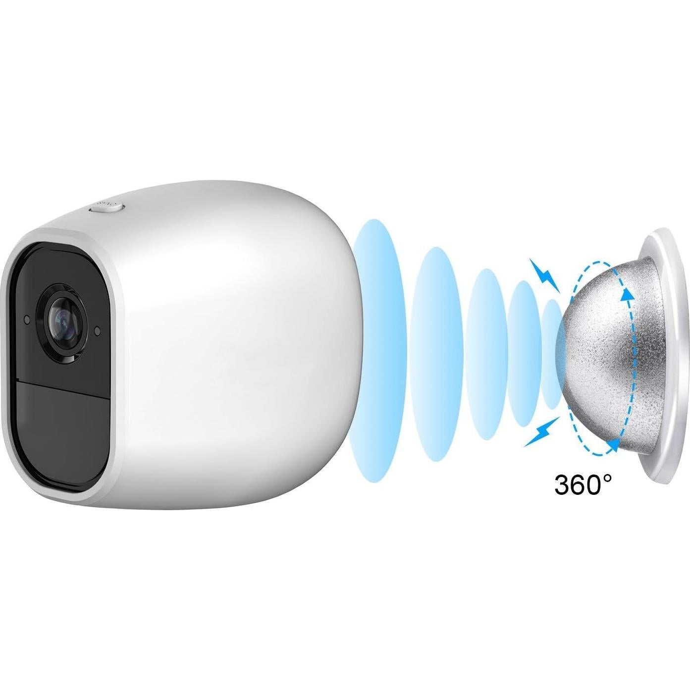 Soporte de Pared de Seguridad Skylety para Cámaras Arlo - 3 Unidades