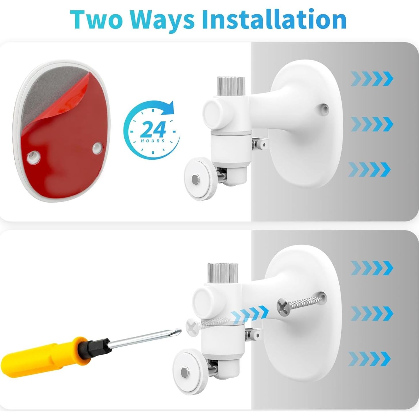 Soporte de Montaje en Pared Kidjoyo para Cámara Ring Stick Up