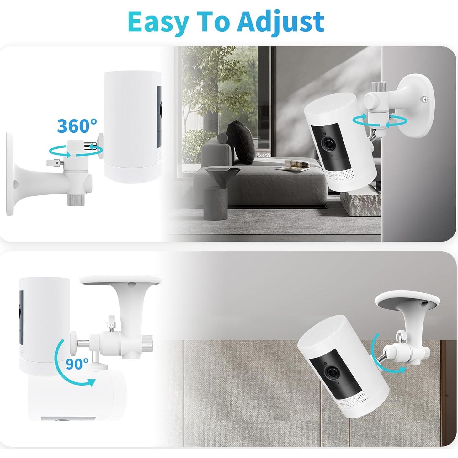 Soporte de Montaje en Pared Kidjoyo para Cámara Ring Stick Up