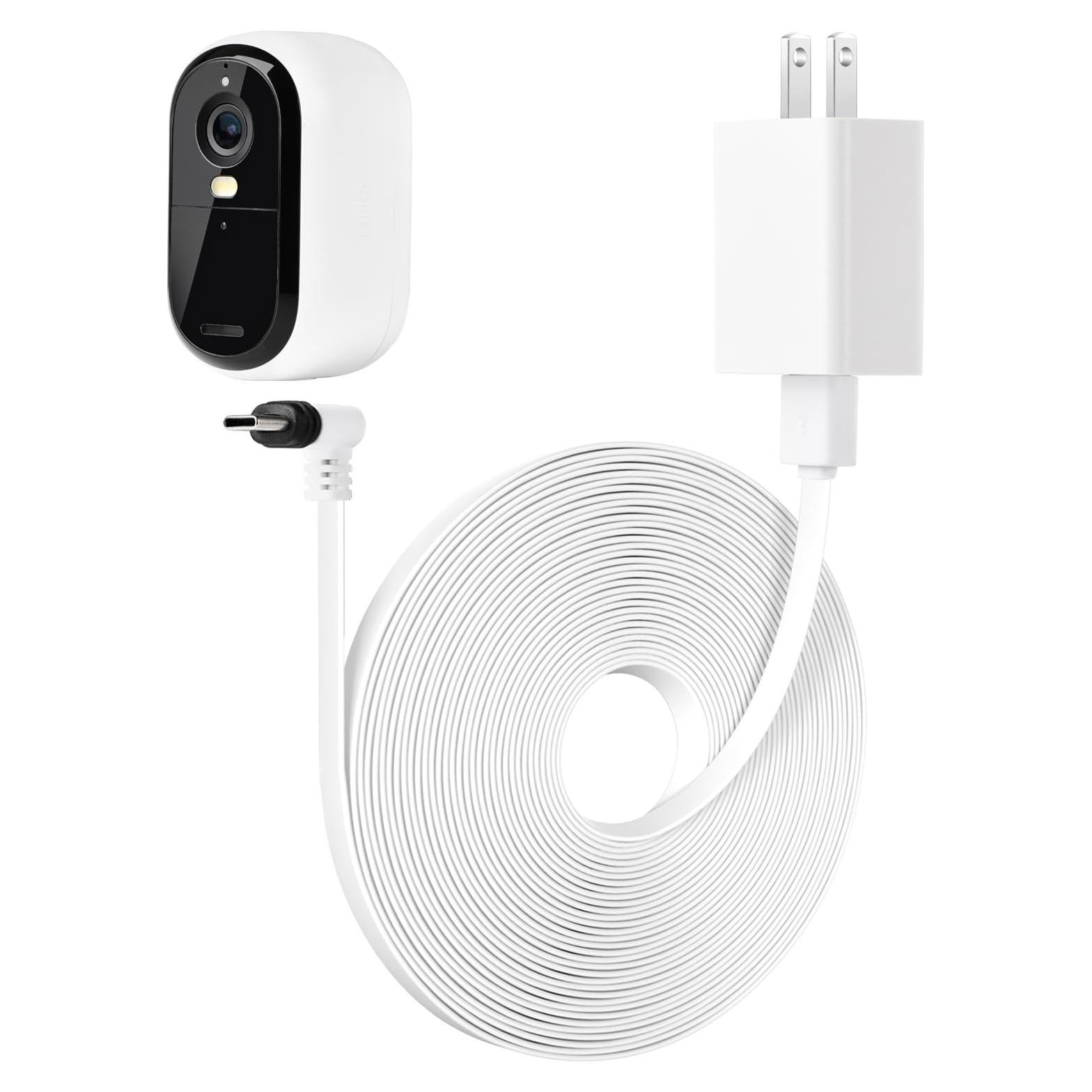Cable de Alimentación 7.62m para Cámara Arlo Essential 2K
