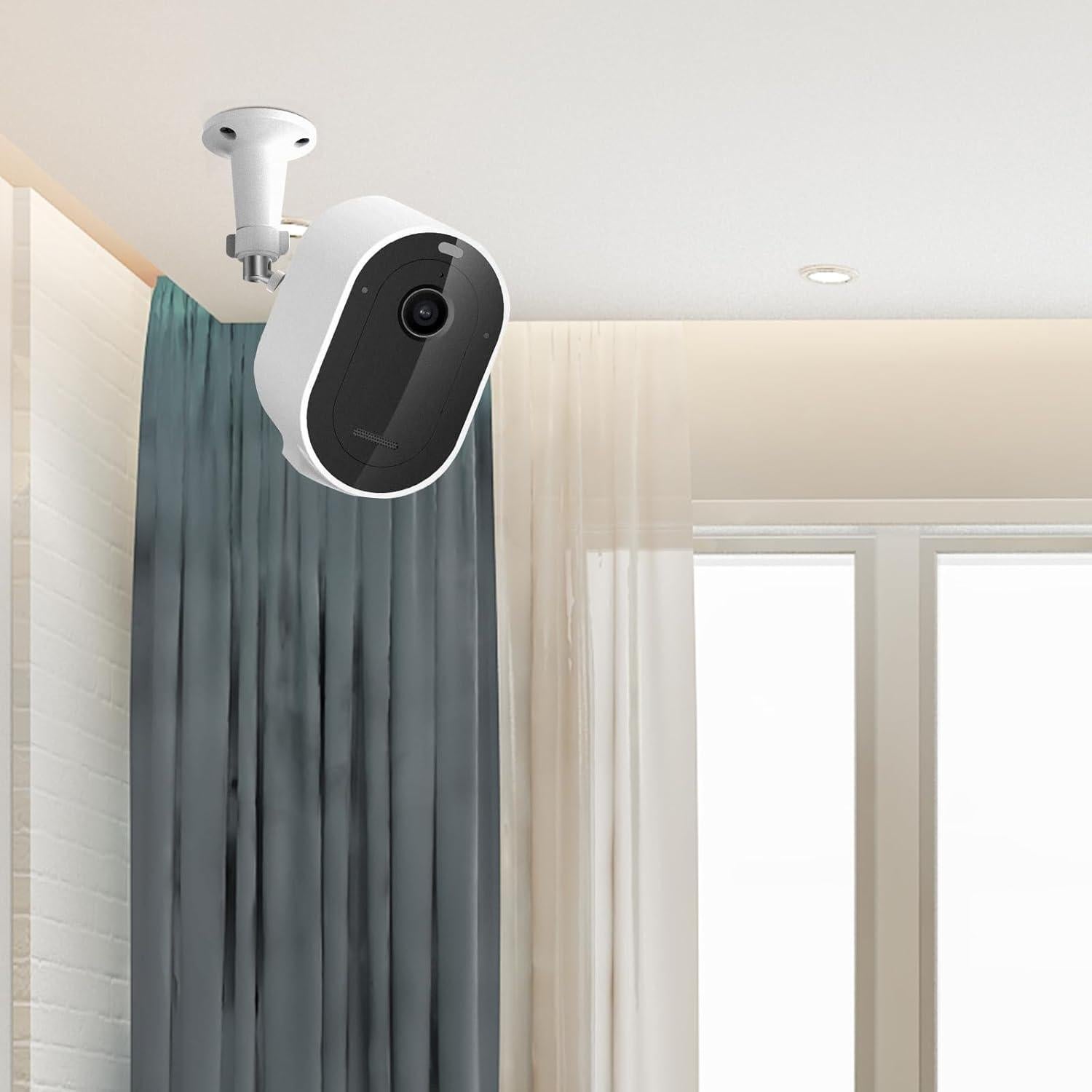 Soporte de Pared Ajustable para Cámaras Arlo y Ring - 4 Unidades