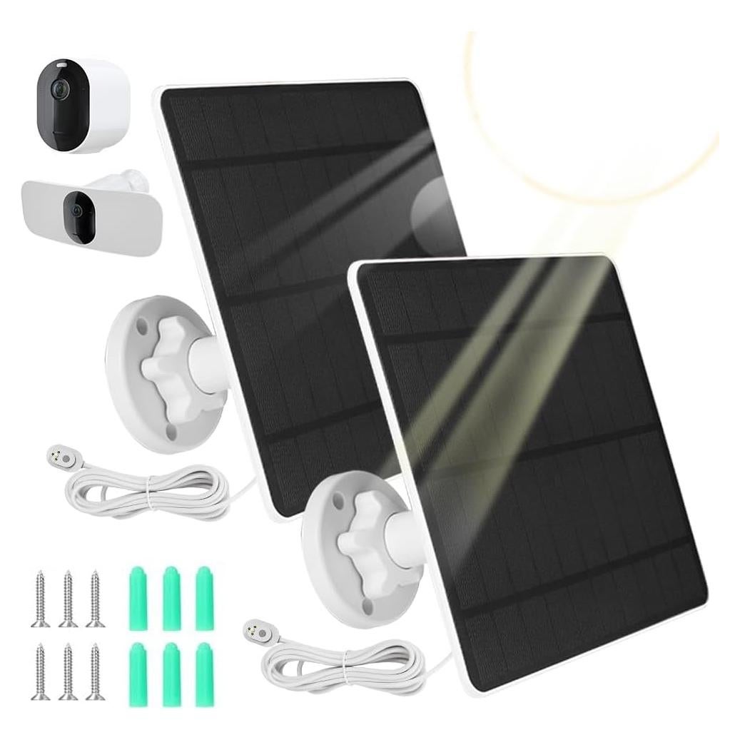 Cargador Solar XIIW para Cámaras Arlo Pro 3/4/5S - 5W IP65