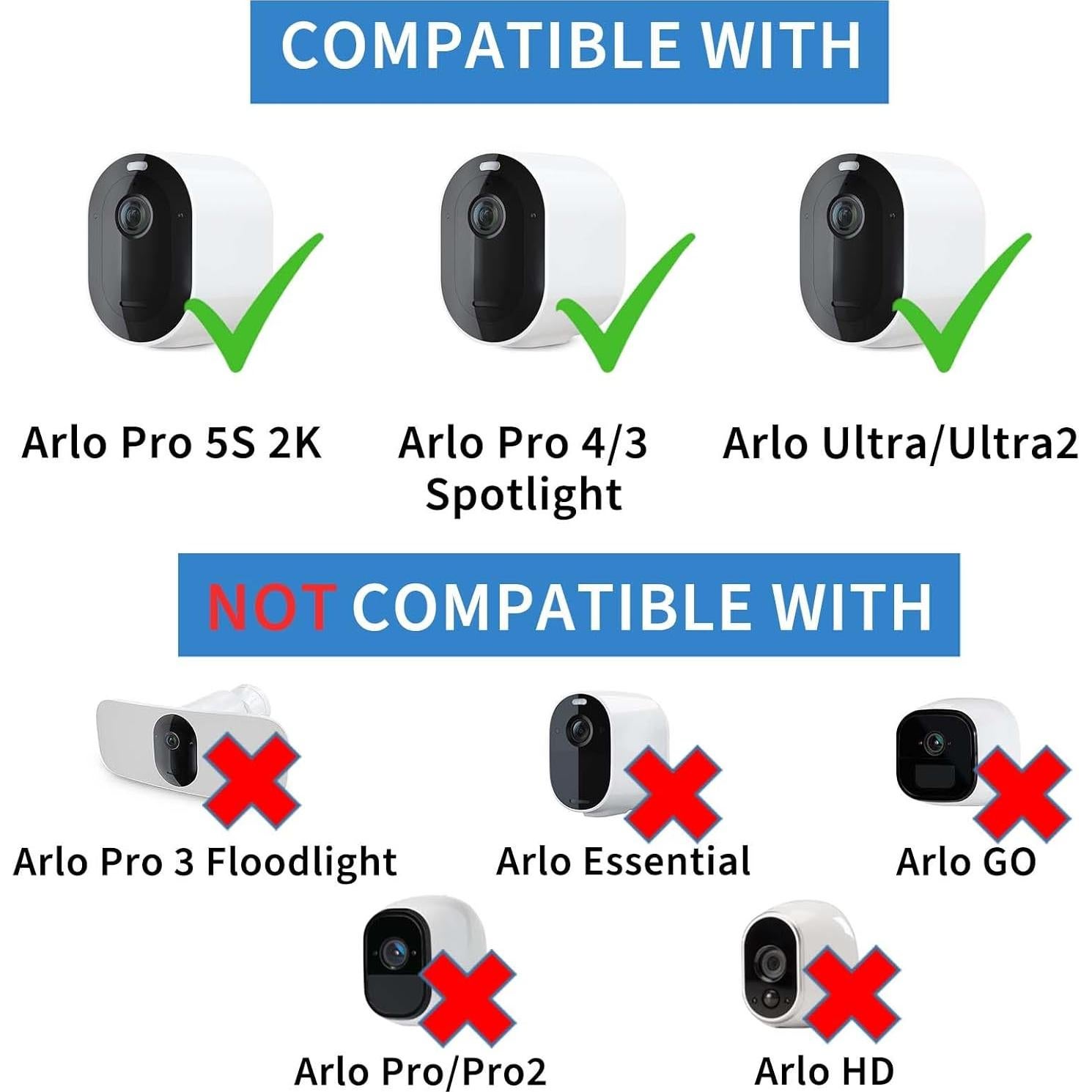 Cable de Carga Magnético DIANMU 20FT para Arlo Pro 4/5S/3