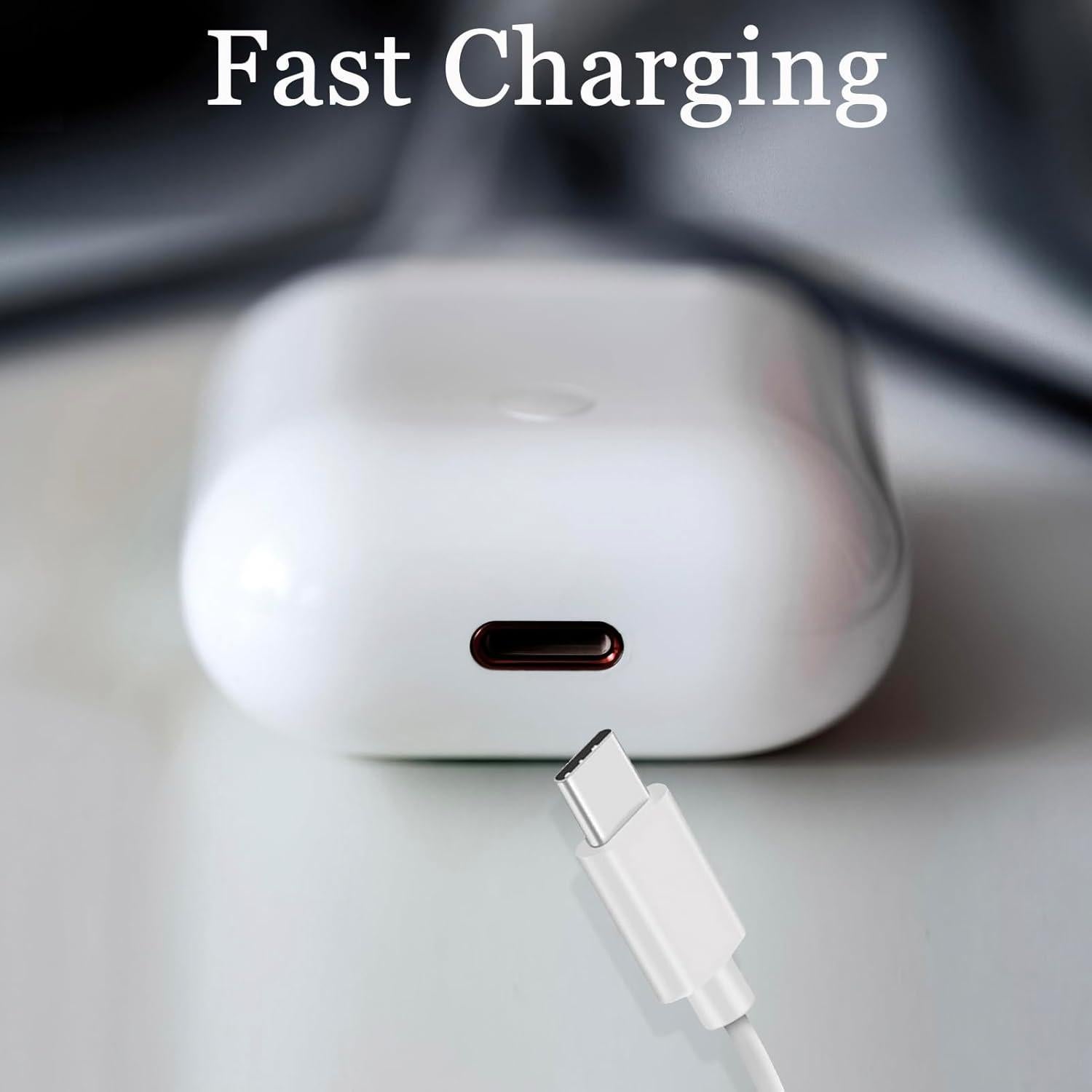 Cargador USB C SEEHOM para AirPods y Control Remoto TV 5V 2A