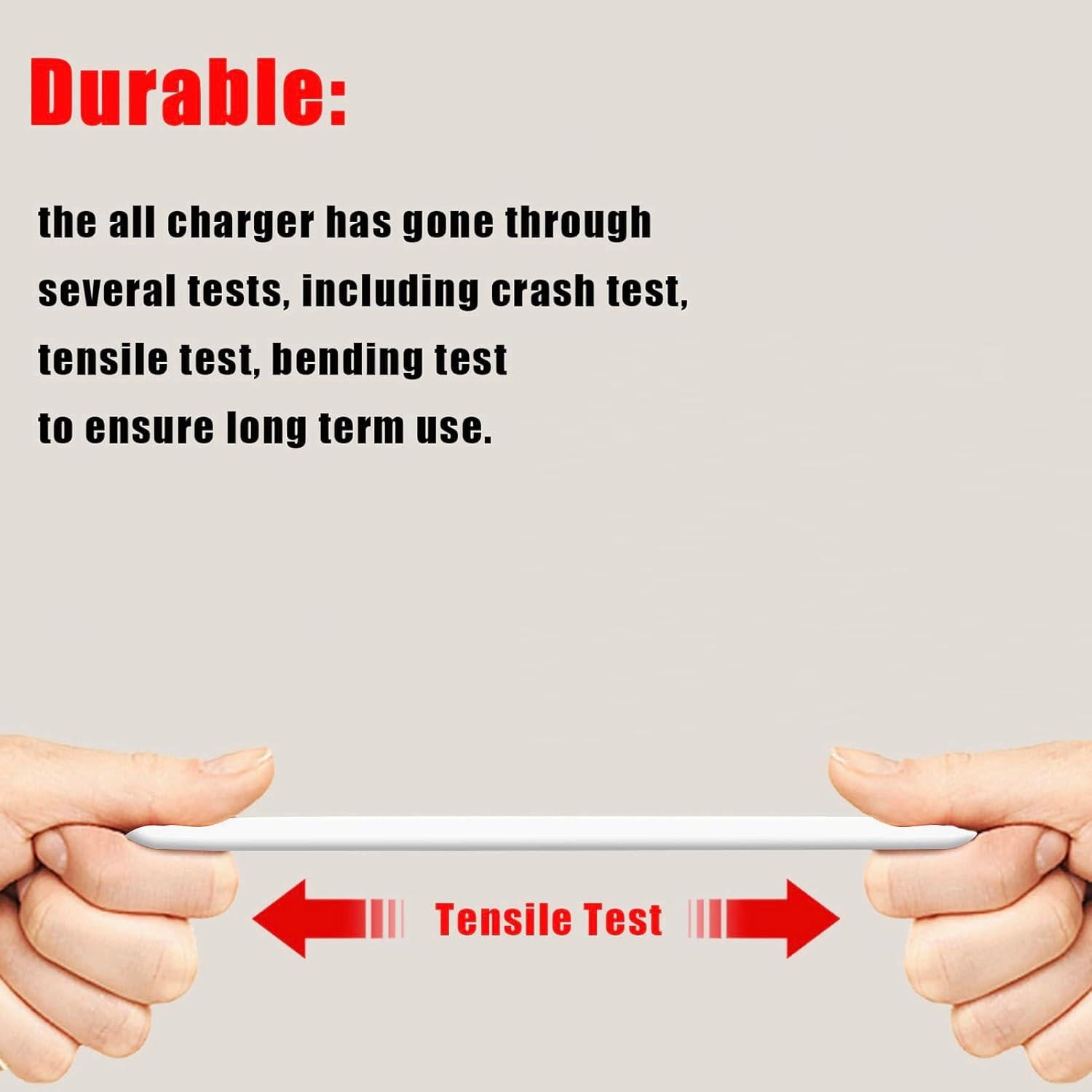 Cargador USB C SEEHOM para AirPods y Control Remoto TV 5V 2A