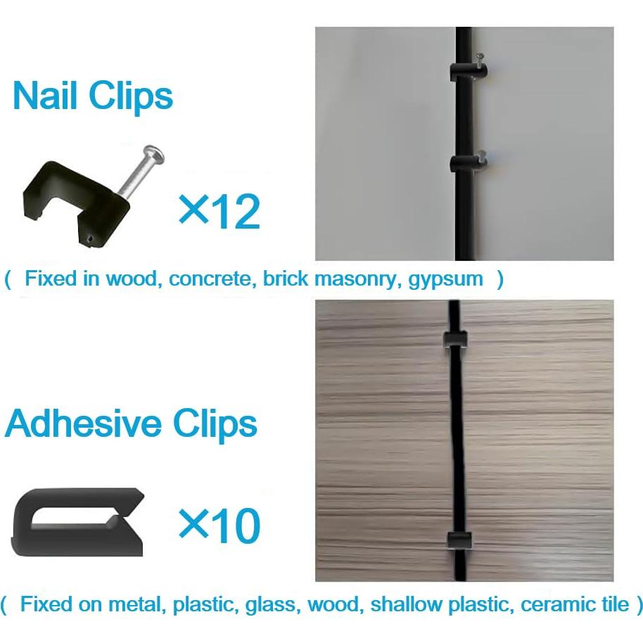 Cable de Extensión de Poder JJMASEE 8m Micro USB para Cámaras