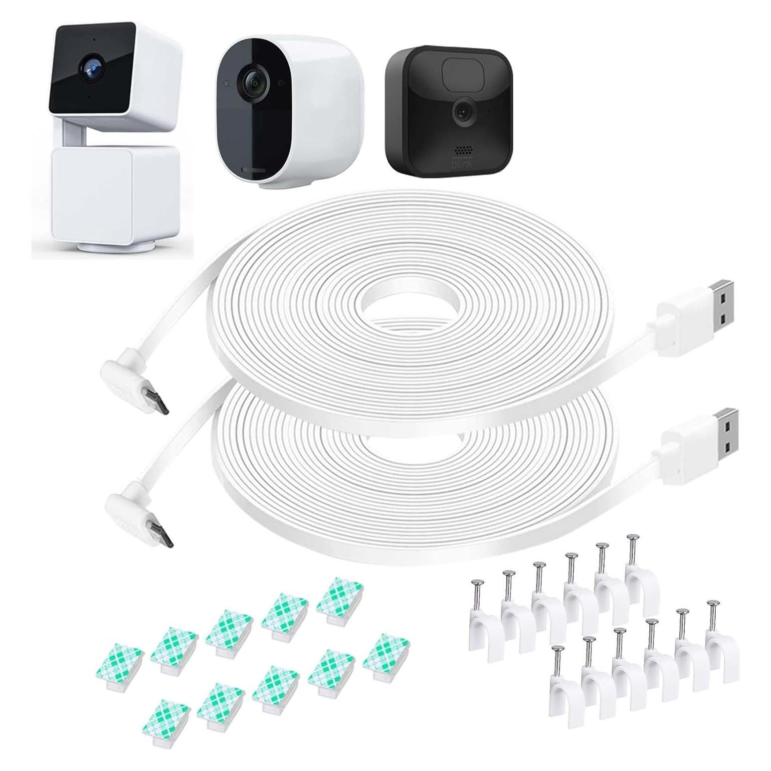 Cable de Alimentación 8m DIANMU para Wyze Cam Pan V3 y Arlo