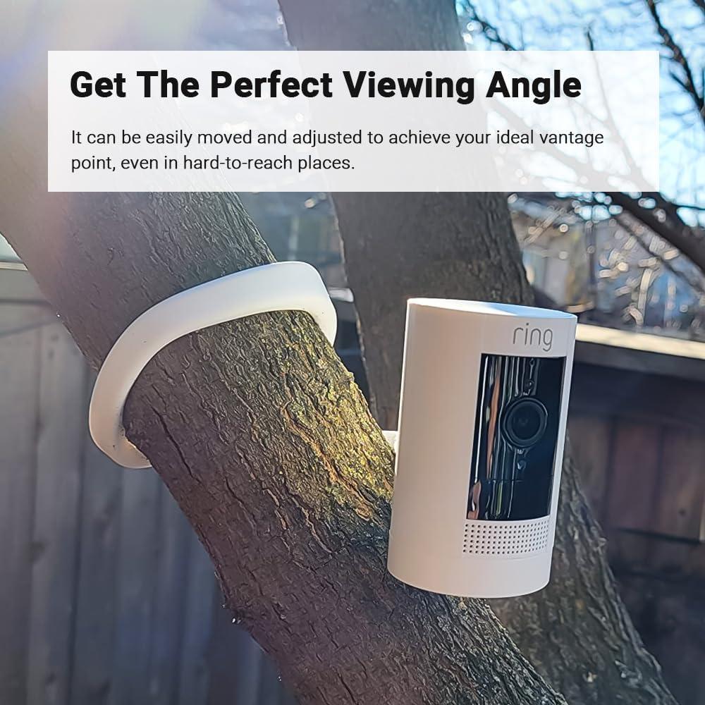 Soporte Flexible Twist Holicfun para Cámaras de Seguridad - Blanco