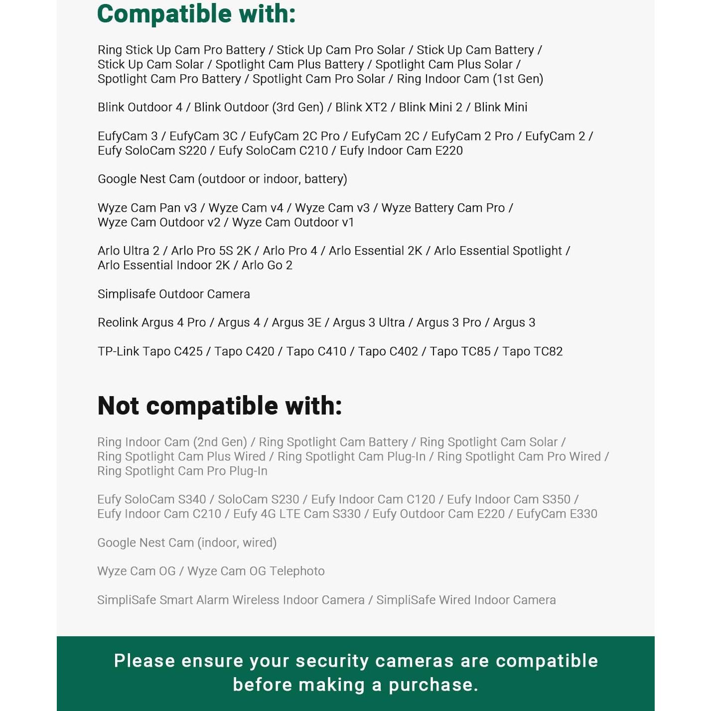 Soporte Flexible Twist Holicfun para Cámaras de Seguridad - Blanco