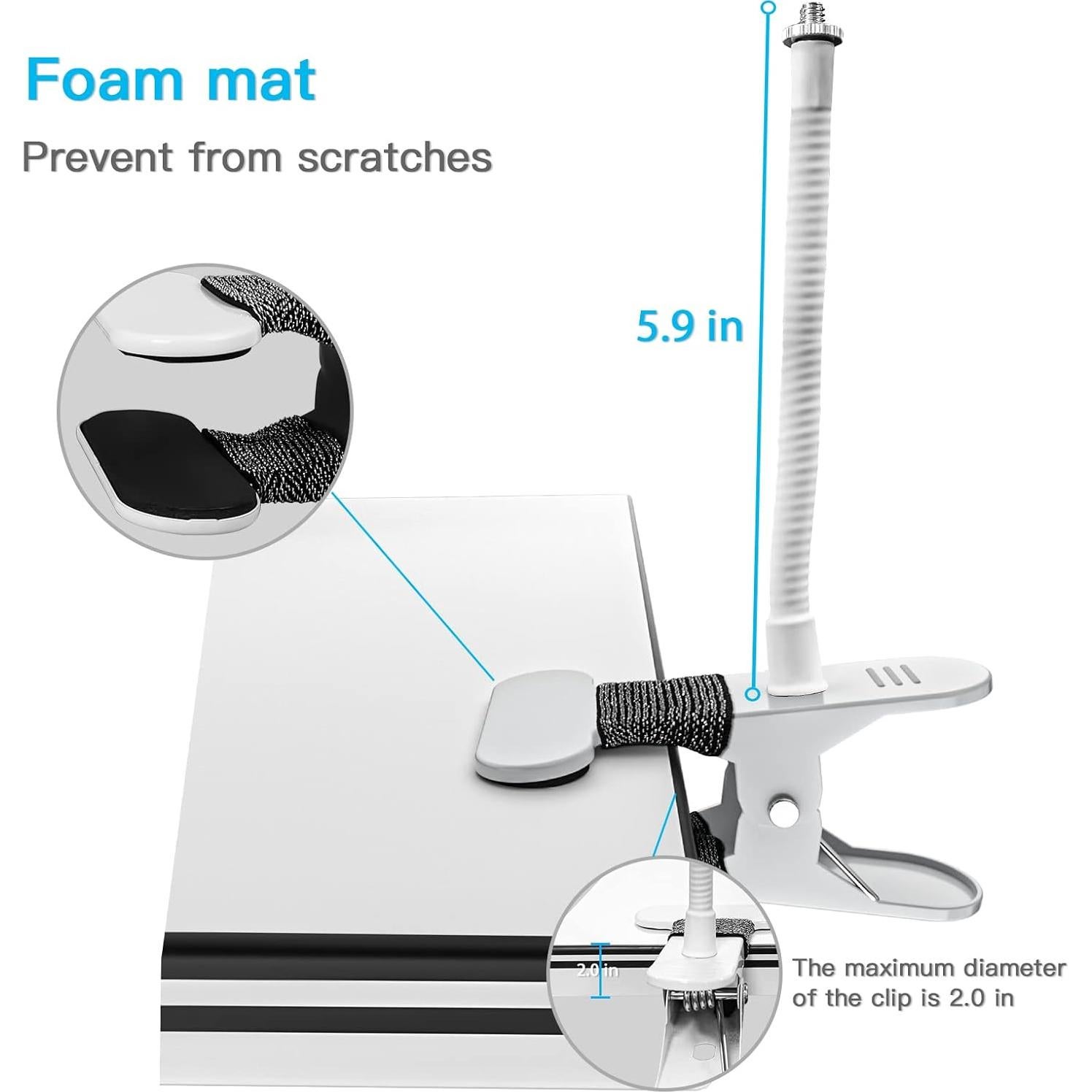 Soporte de Cámara Ajustable OkeMeeo para eufyCam y Arlo - 2 Paquetes