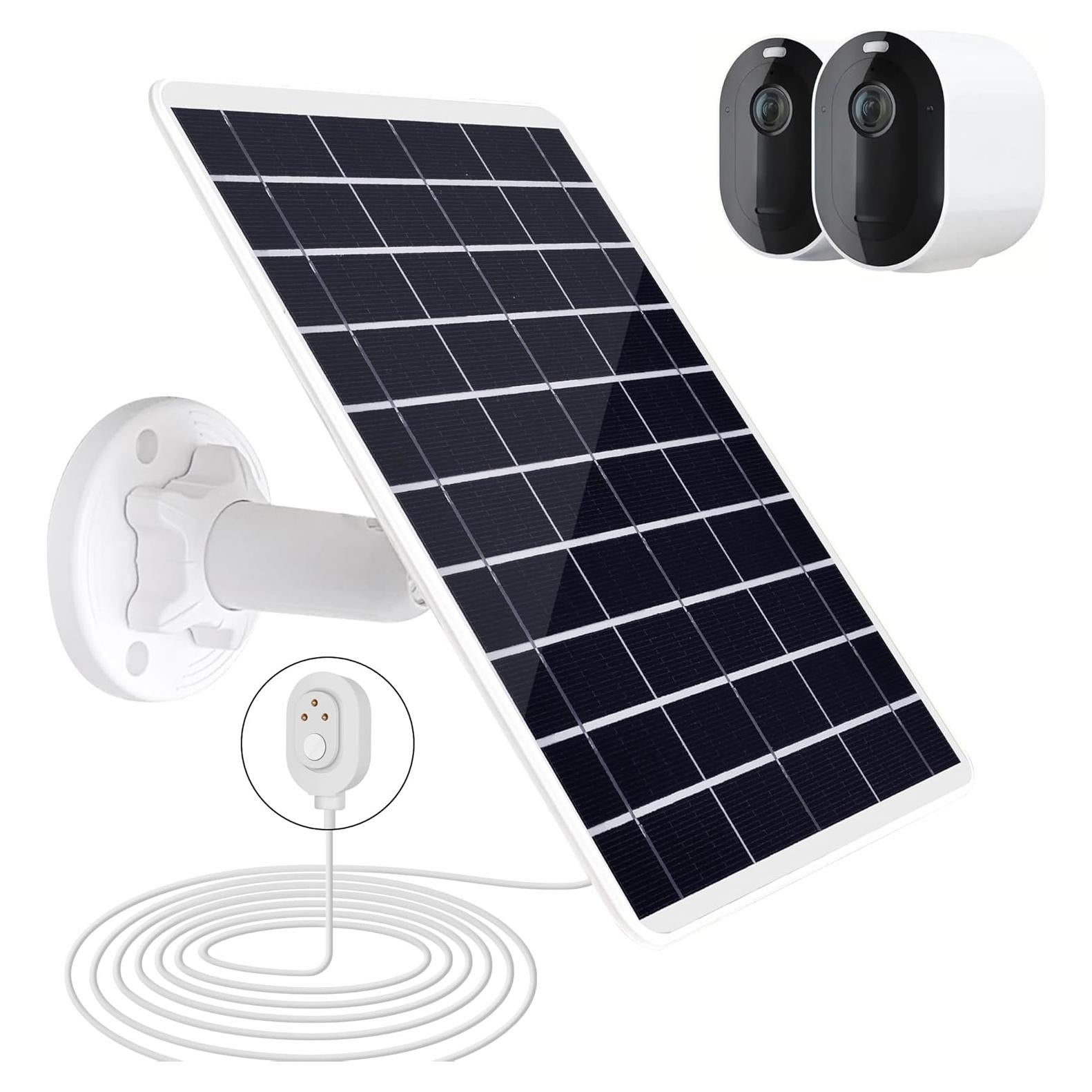 Cargador Solar DFTIM 8W para Cámaras Arlo Pro 5S/4/3/2
