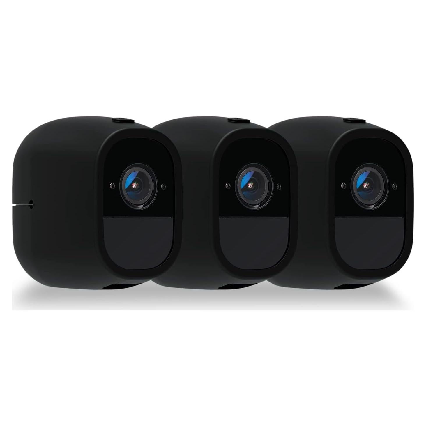 Tectra 3 Fundas de Silicona para Cámara Arlo Pro/Pro 2 - Negro