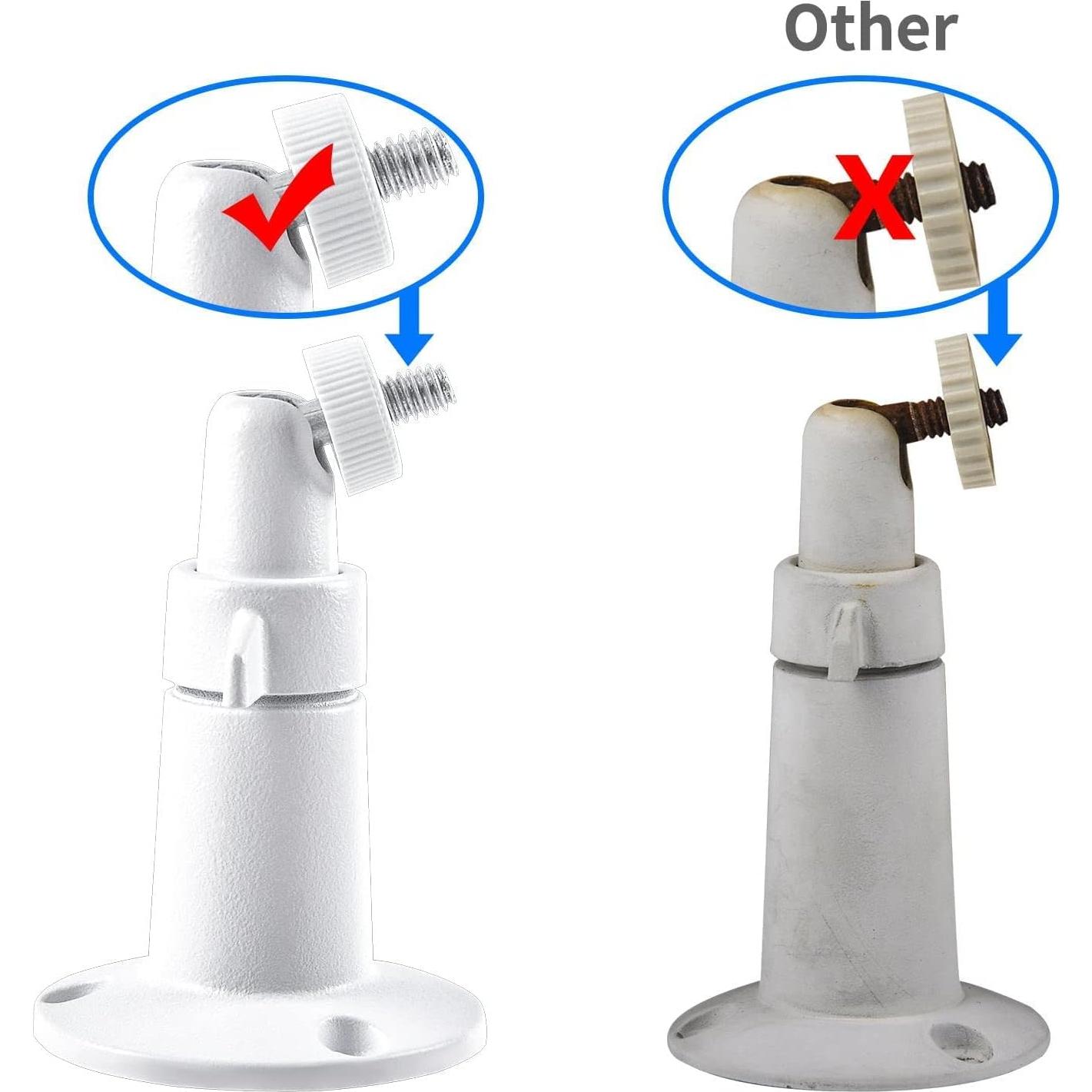 Soporte Universal para Cámara de Seguridad VIEWZONE - Metal Ajustable 4 Paquete